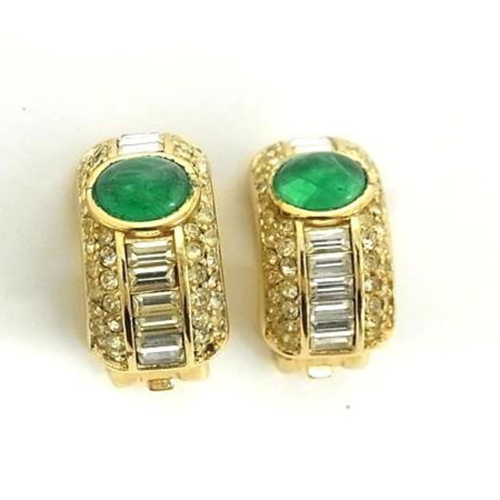 Rhinestone - Christian Dior Clip Earrings Metal: Rhinestone - Christian Dior Clip Earrings Metal This listing features Rhinestone - Christian Dior Clip Earrings Metal. Item specifics are provided below. Item Specifics: Brand: Christian Dior Type: