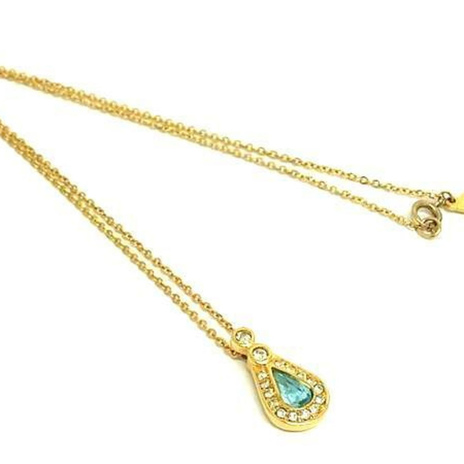 Gold Metal Women's Rhinestones and Color Stones - Christian Dior Necklace: Gold Metal Women's Rhinestones and Color Stones - Christian Dior Necklace This listing features Gold Metal Women's Rhinestones and Color Stones - Christian Dior Necklace. Item specifics are provided