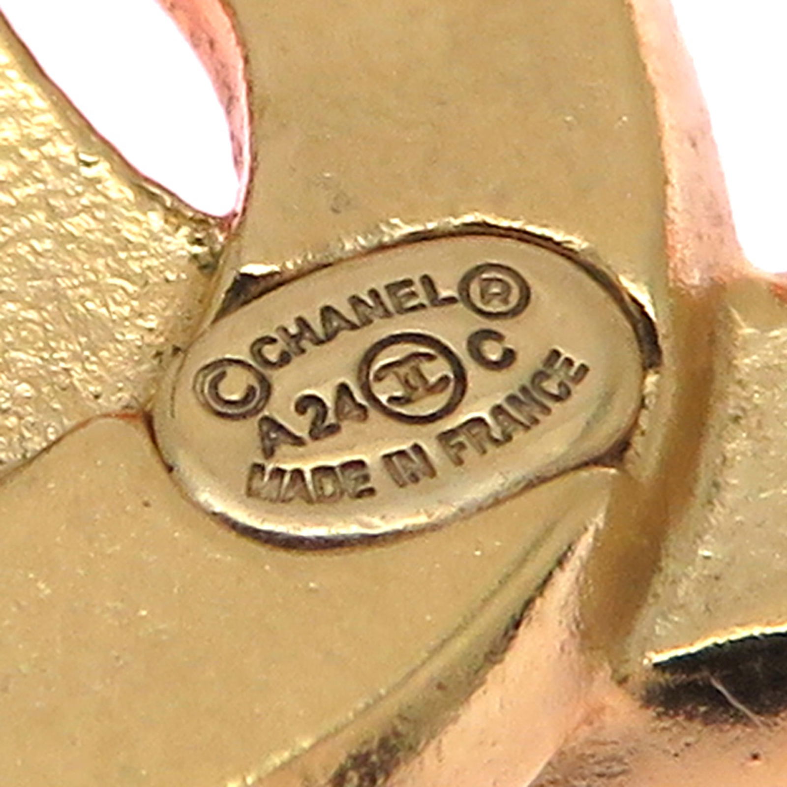 Plating Chanel Stud Earrings Gold - 5