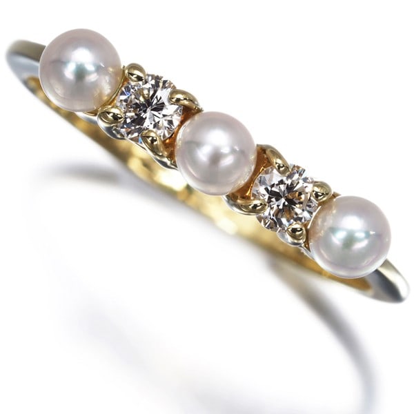 Gold Tiffany&Co. Ring Pearl 3.1Mm Diamond Us4.75 18K 750 Yellow: Gold Tiffany&Co. Ring Pearl 3.1Mm Diamond Us4.75 18K 750 Yellow This listing features Gold Tiffany&Co. Ring Pearl 3.1Mm Diamond Us4.75 18K 750 Yellow. Item specifics are provided below. Item