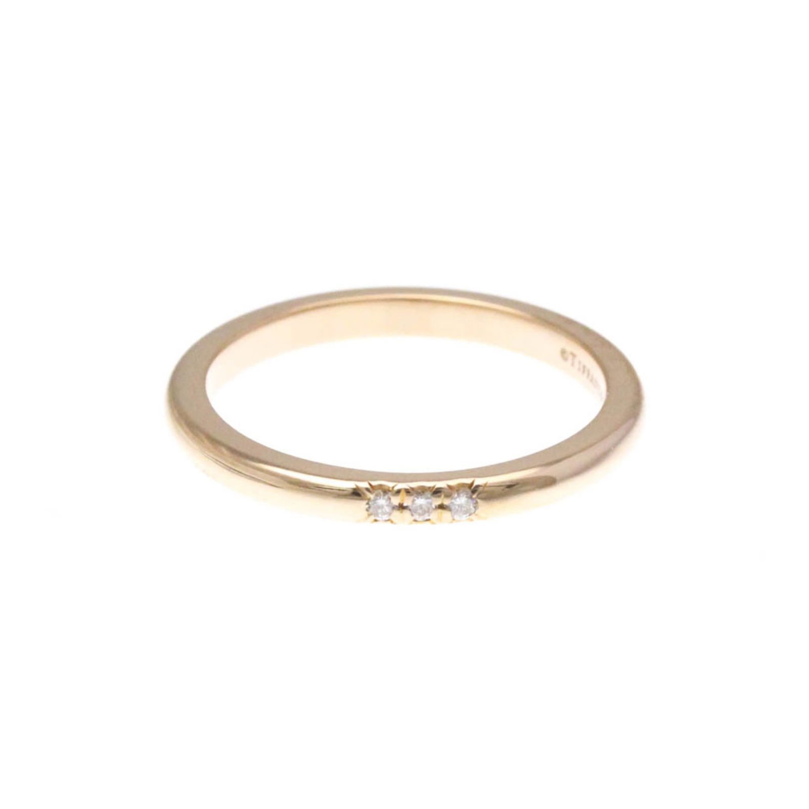 (18K) Tiffany Band Ring Pink Gold: (18K) Tiffany Band Ring Pink Gold This listing features (18K) Tiffany Band Ring Pink Gold. Item specifics are provided below. Item Specifics: Brand: Tiffany Type: Band Ring Style: Fashion Gender: