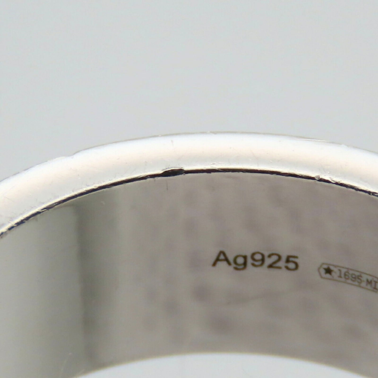 925 Gucci Band Ring Silver - 7