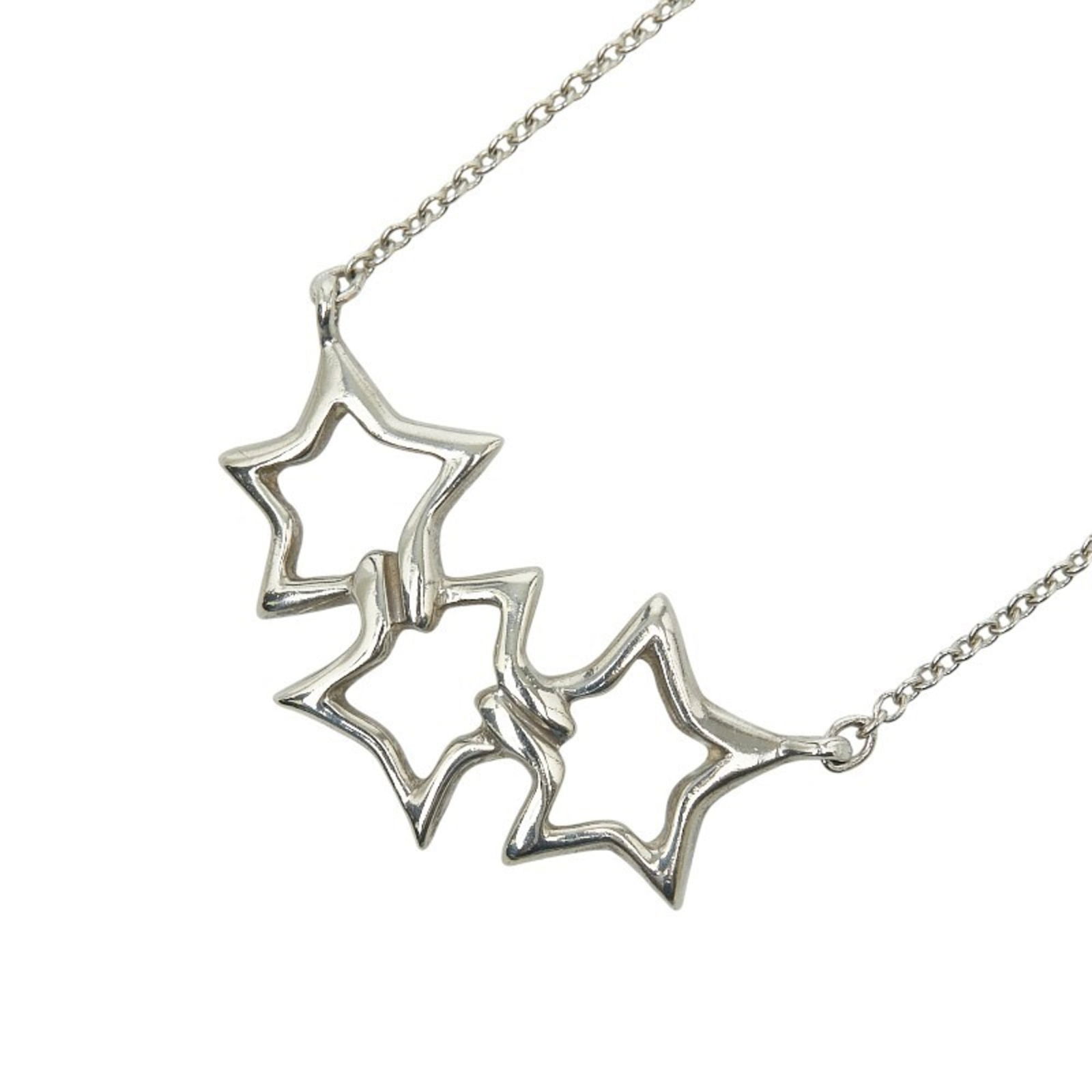 Women Tiffany & Co. Triple Star Necklace in 925 Sterling Silver for: Women Tiffany & Co. Triple Star Necklace in 925 Sterling Silver for This listing features Women Tiffany & Co. Triple Star Necklace in 925 Sterling Silver for. Item specifics are provided below. Item