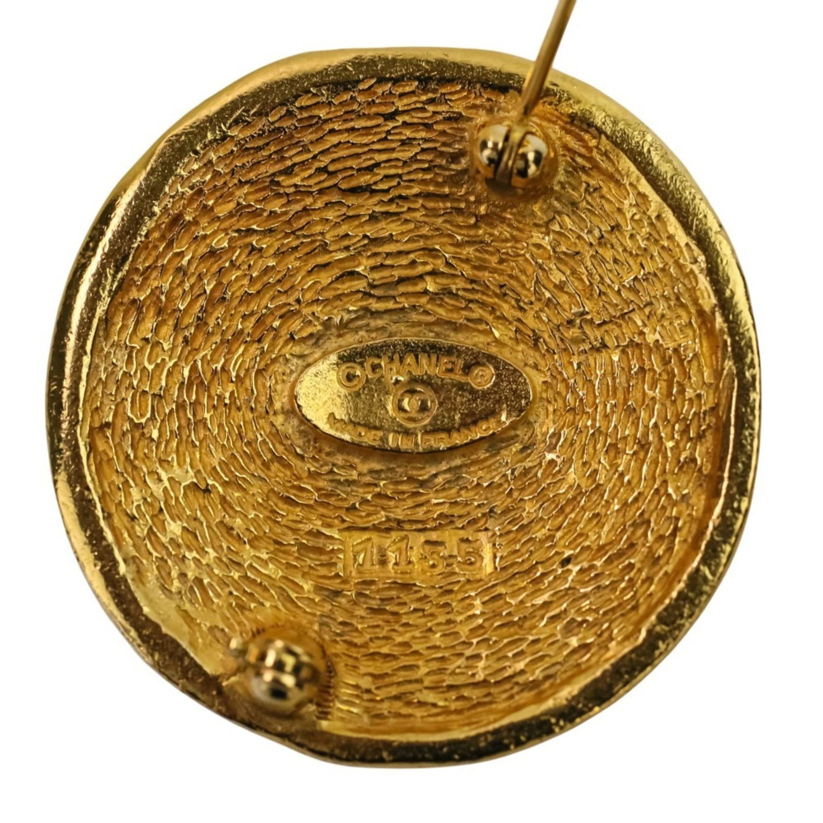 Brass Chanel Brooch - 10