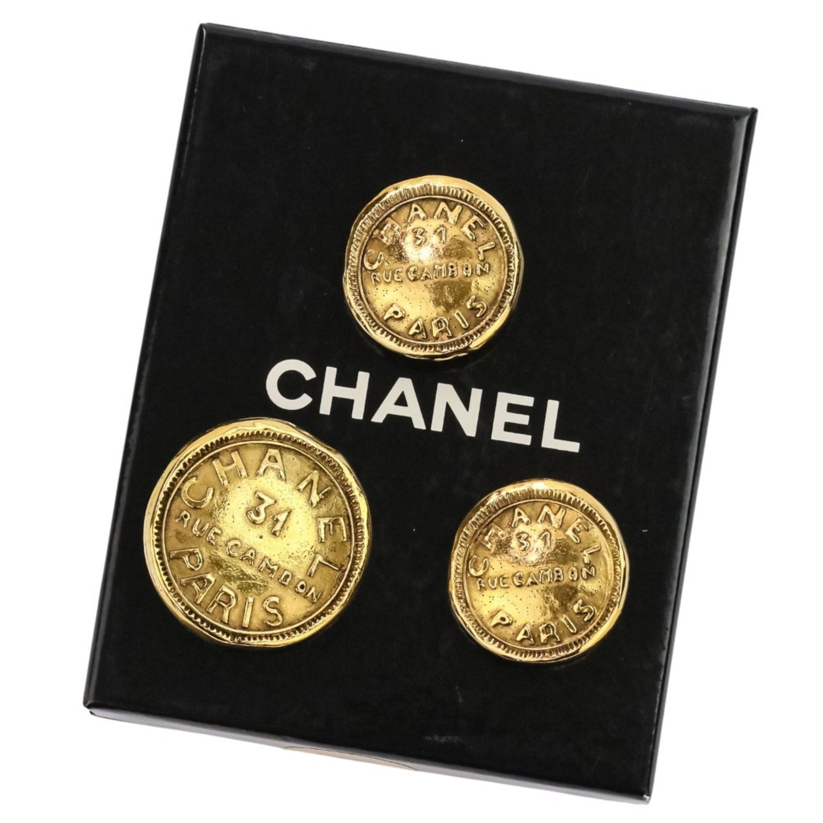 Brass Chanel Brooch - 18