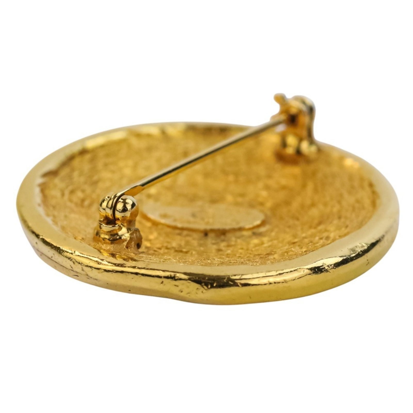 Brass Chanel Brooch - 7