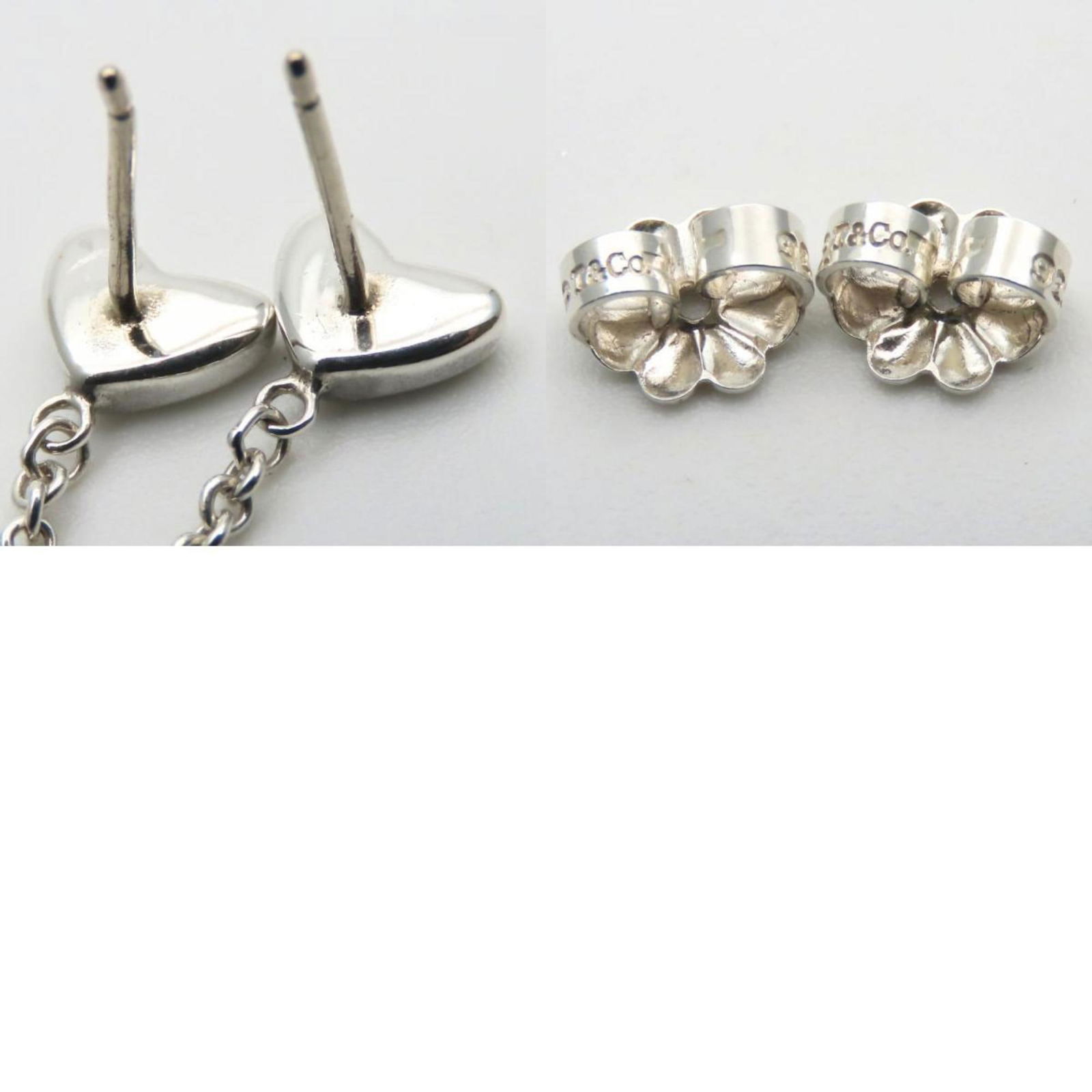 925 Tiffany Stud Earrings Silver - 10