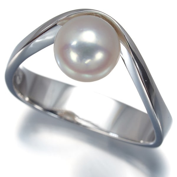 Gold Georg Jensen Ring Akoya Pearl 7.1Mm Us6 18K 750 White: Gold Georg Jensen Ring Akoya Pearl 7.1Mm Us6 18K 750 White This listing features Gold Georg Jensen Ring Akoya Pearl 7.1Mm Us6 18K 750 White. Item specifics are provided below. Item Specifics: Brand: G