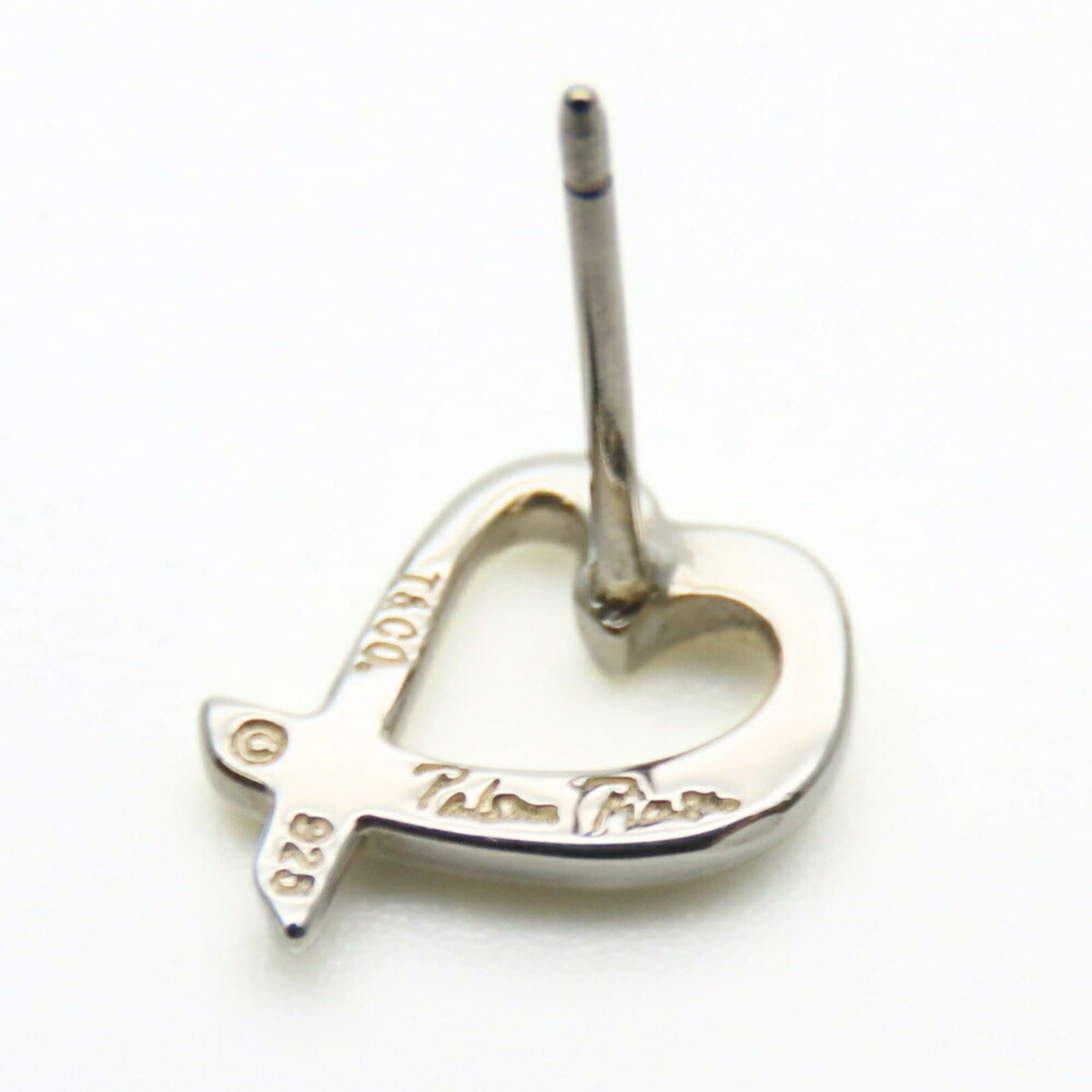 925 Tiffany Stud Earrings Silver - 5