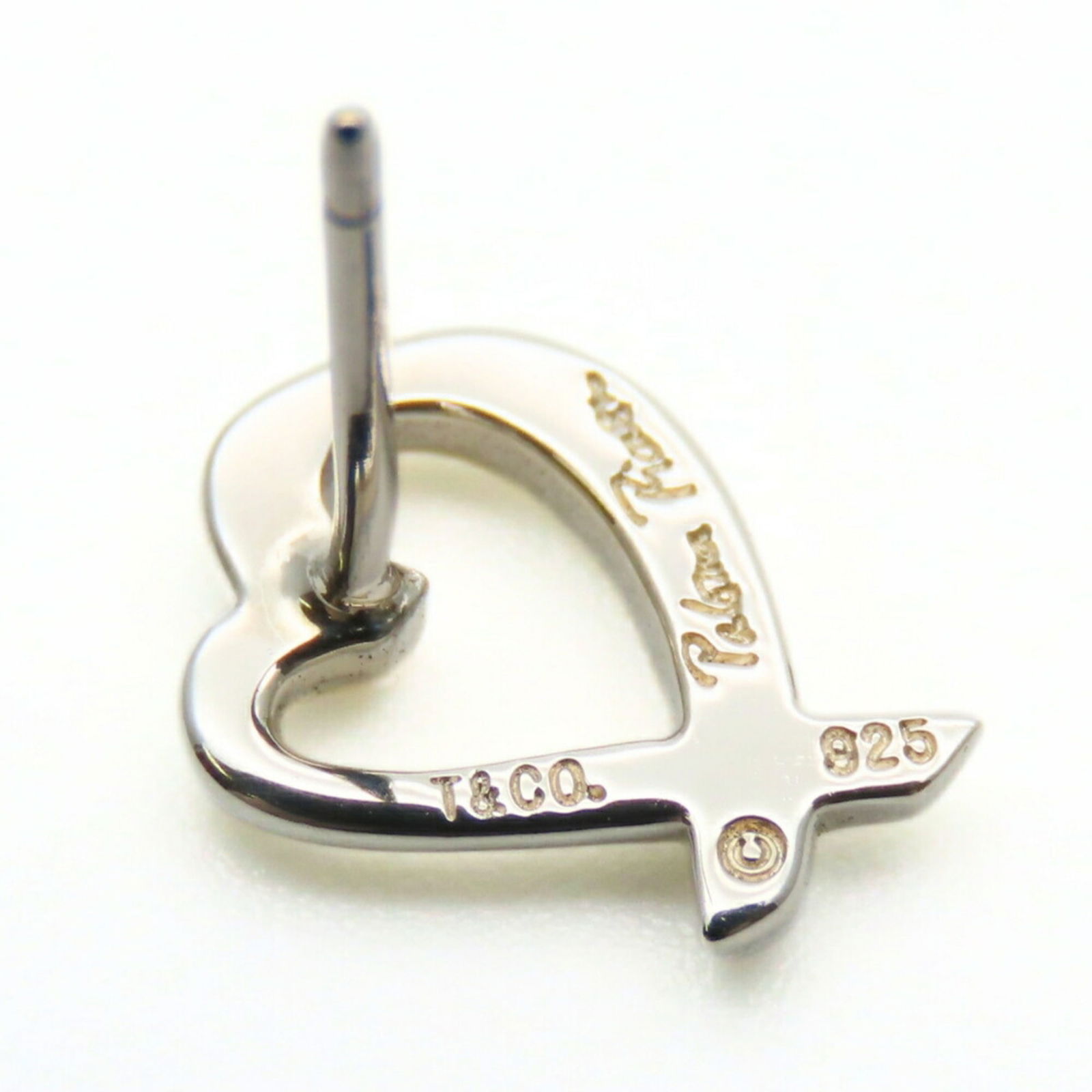 925 Tiffany Stud Earrings Silver - 6