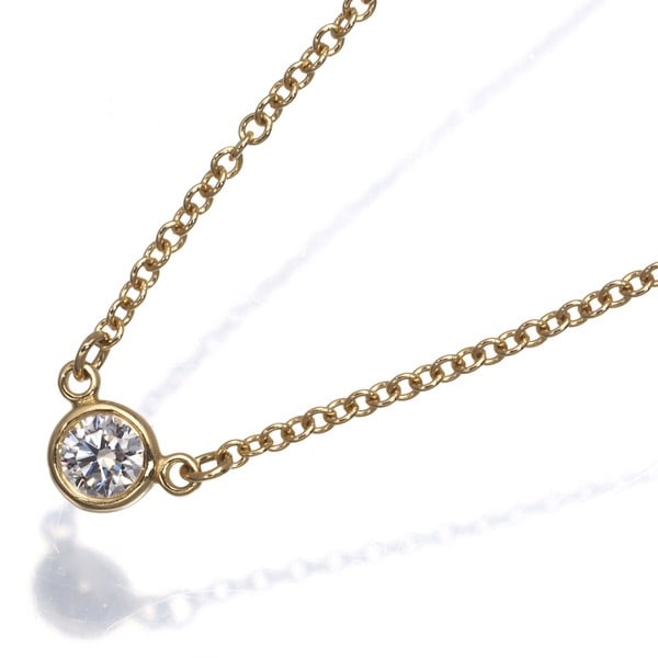 Gold Tiffany&Co. Necklace Diamond 0.08Ct By The Yard 18K 750 Yellow: Gold Tiffany&Co. Necklace Diamond 0.08Ct By The Yard 18K 750 Yellow This listing features Gold Tiffany&Co. Necklace Diamond 0.08Ct By The Yard 18K 750 Yellow. Item specifics are provided below. Item