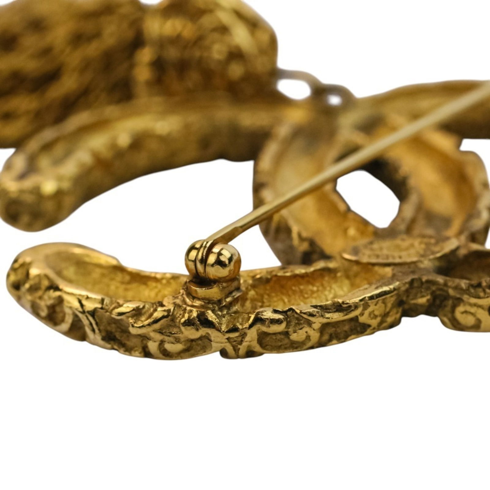 Brass Chanel Brooch - 11
