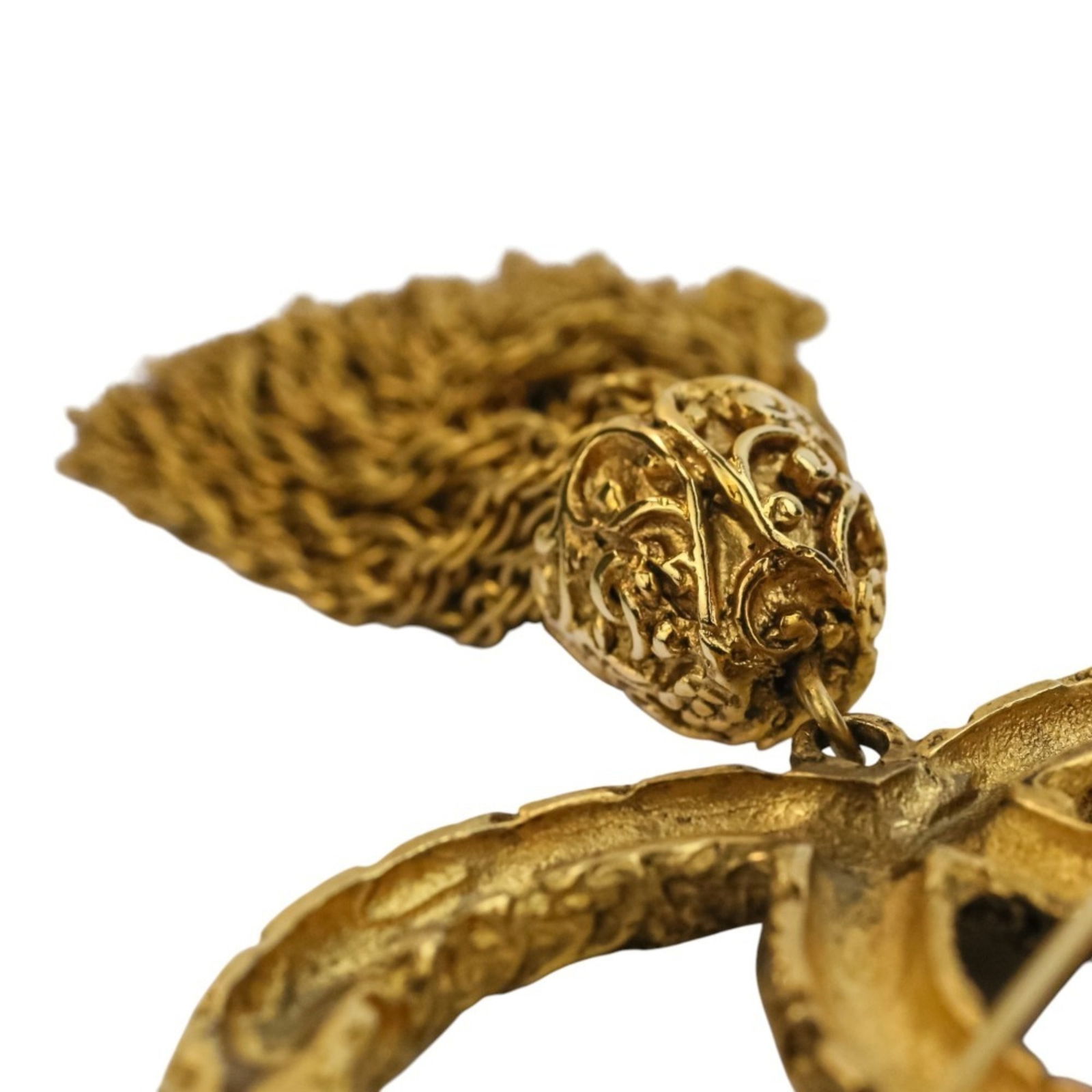 Brass Chanel Brooch - 12