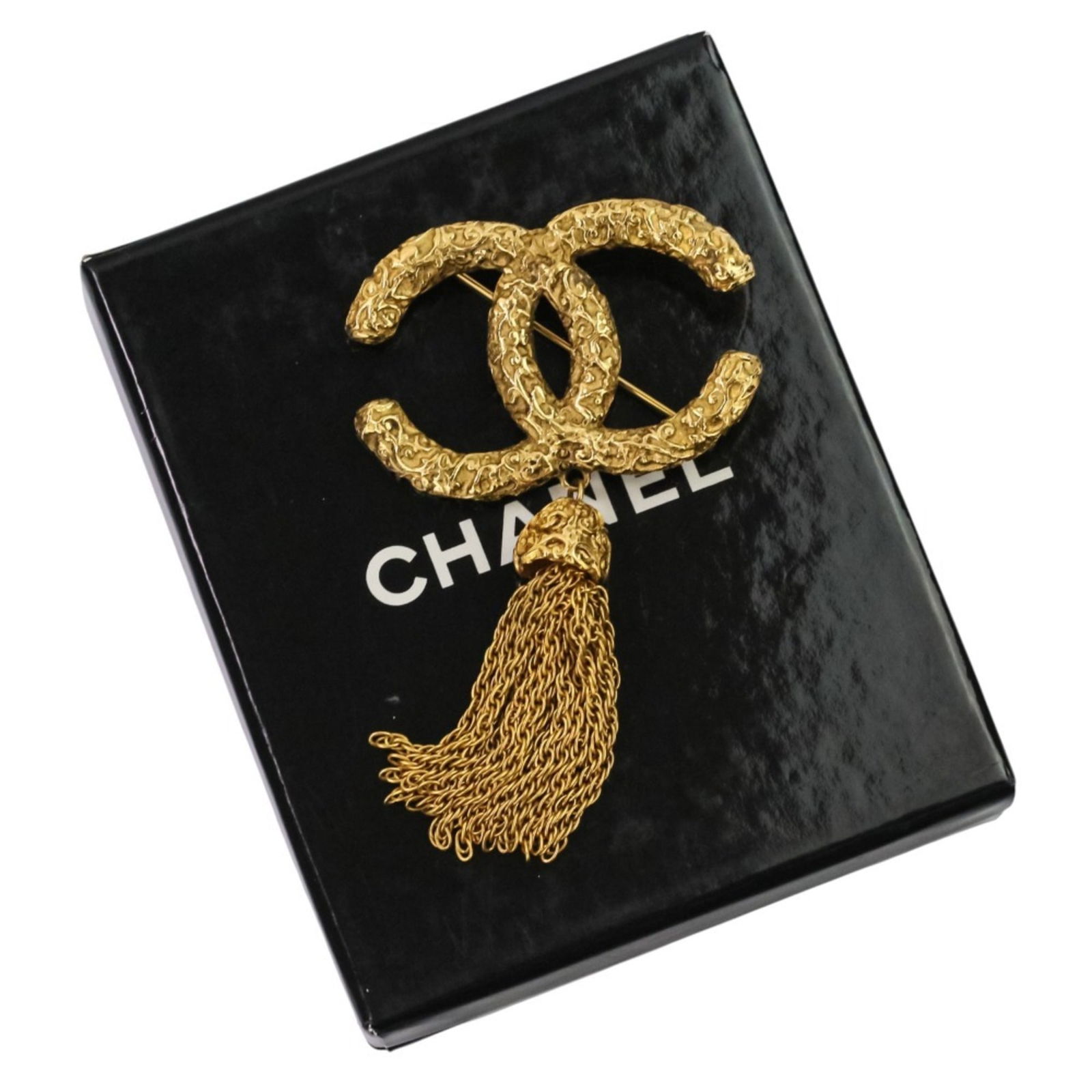 Brass Chanel Brooch - 14