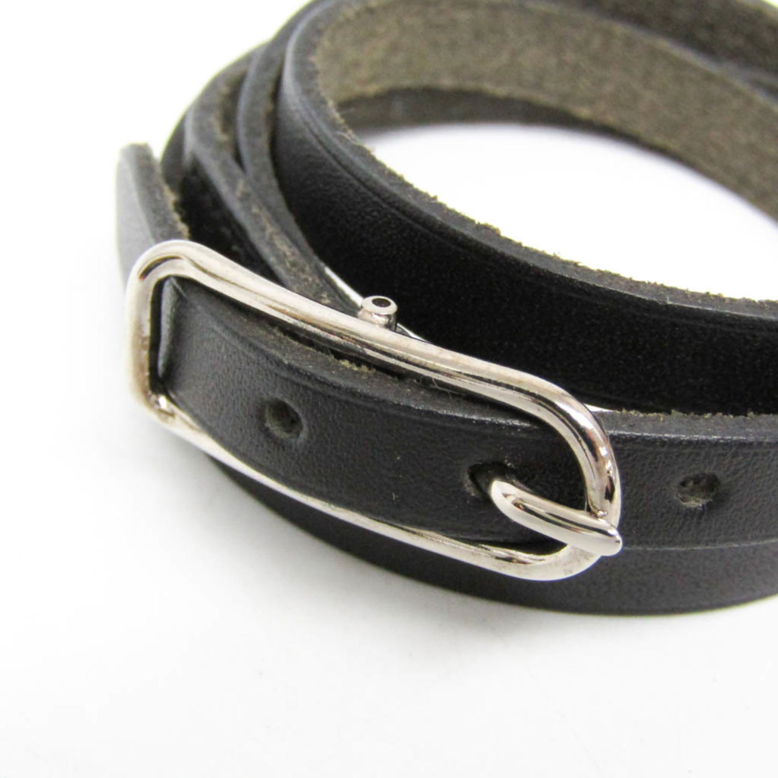 Metal - Hermes Bangle Leather - 4