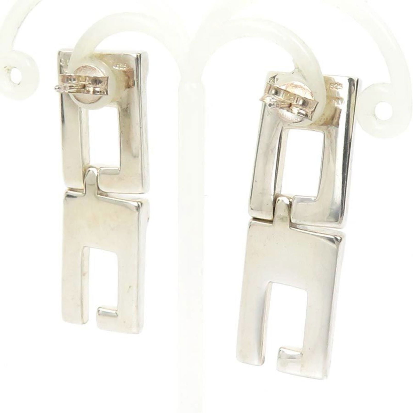 925 Gucci Stud Earrings Silver - 2