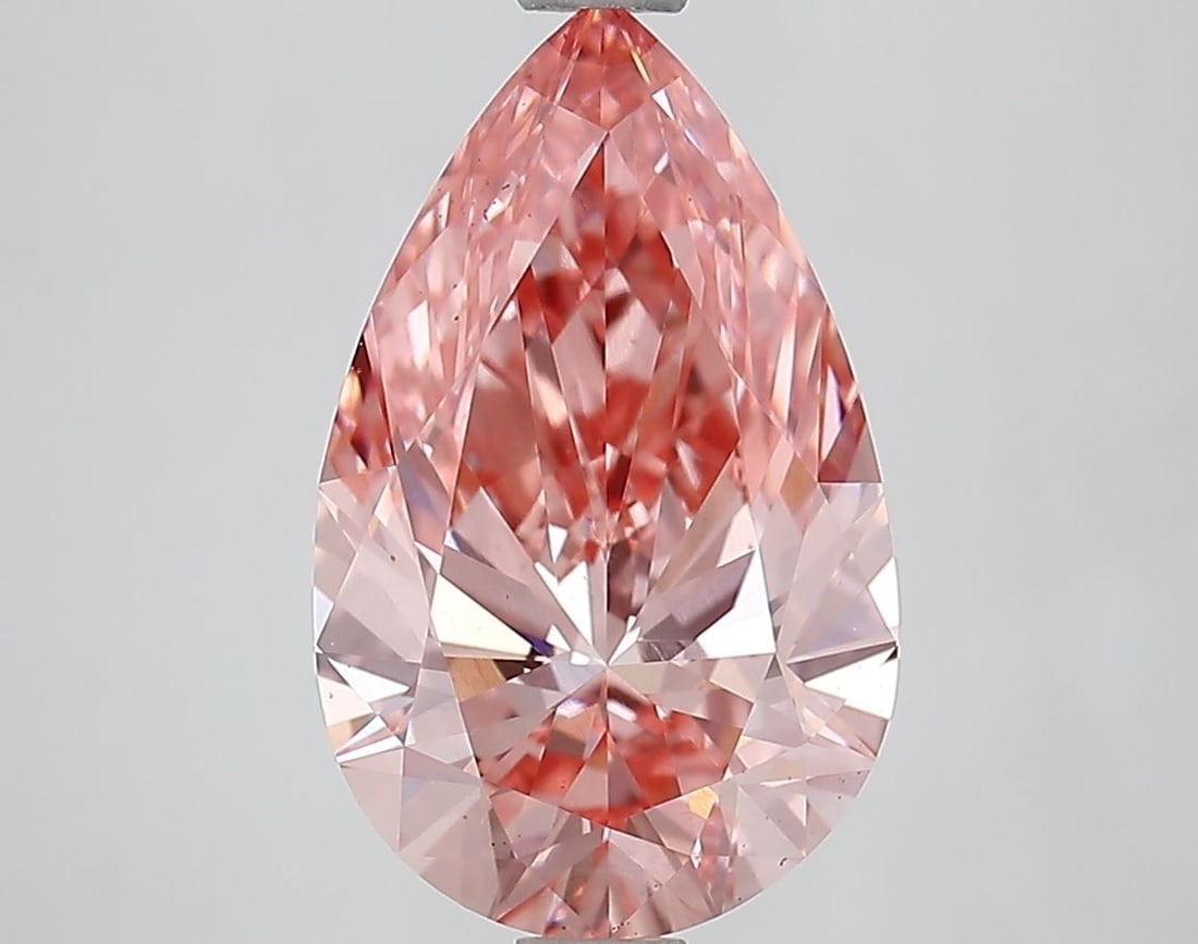 Loose Lab Diamond - IGI Pear 2.85ct Fancy Vivid Pink VVS2 (1 of 1)