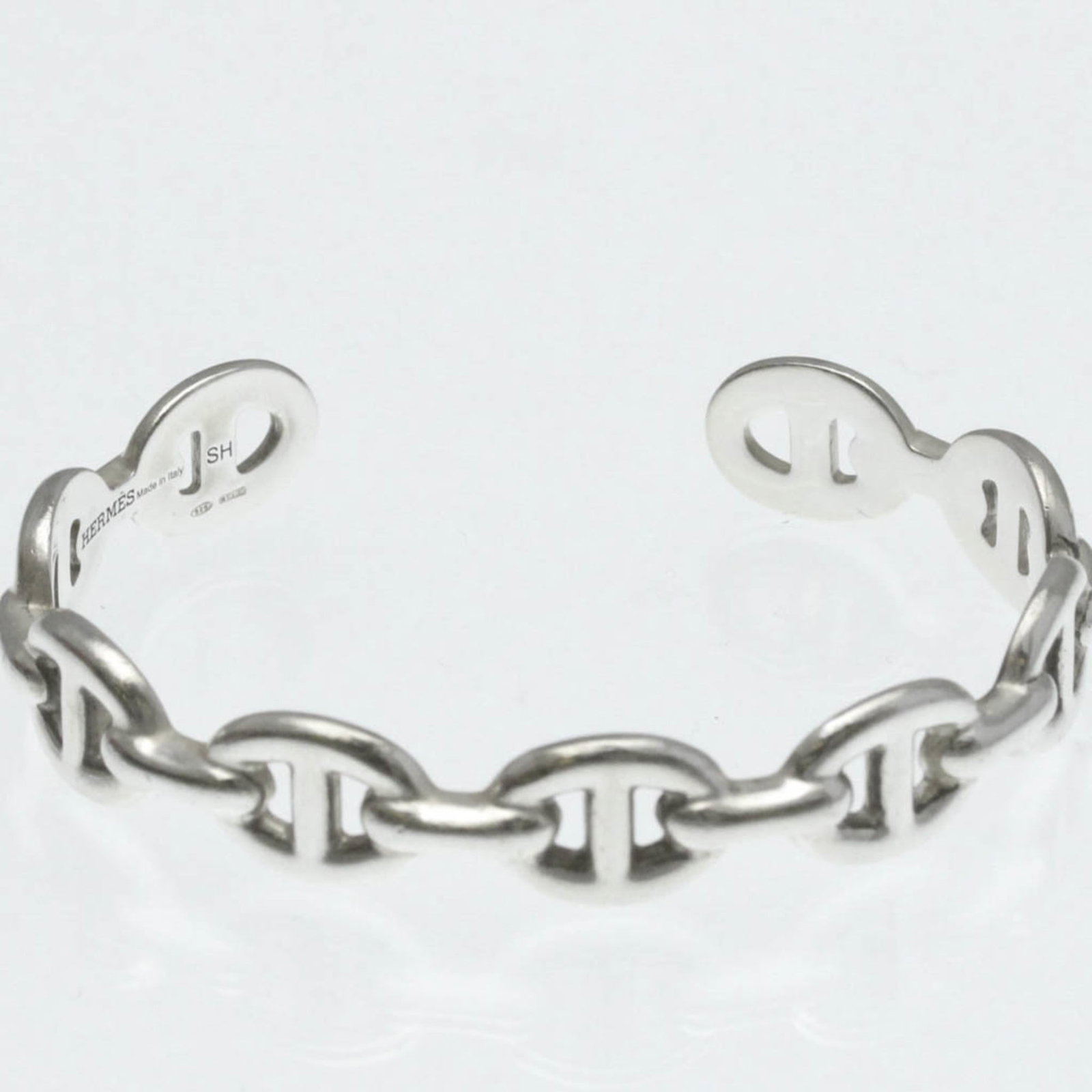 925 Hermes Bangle Silver - 5