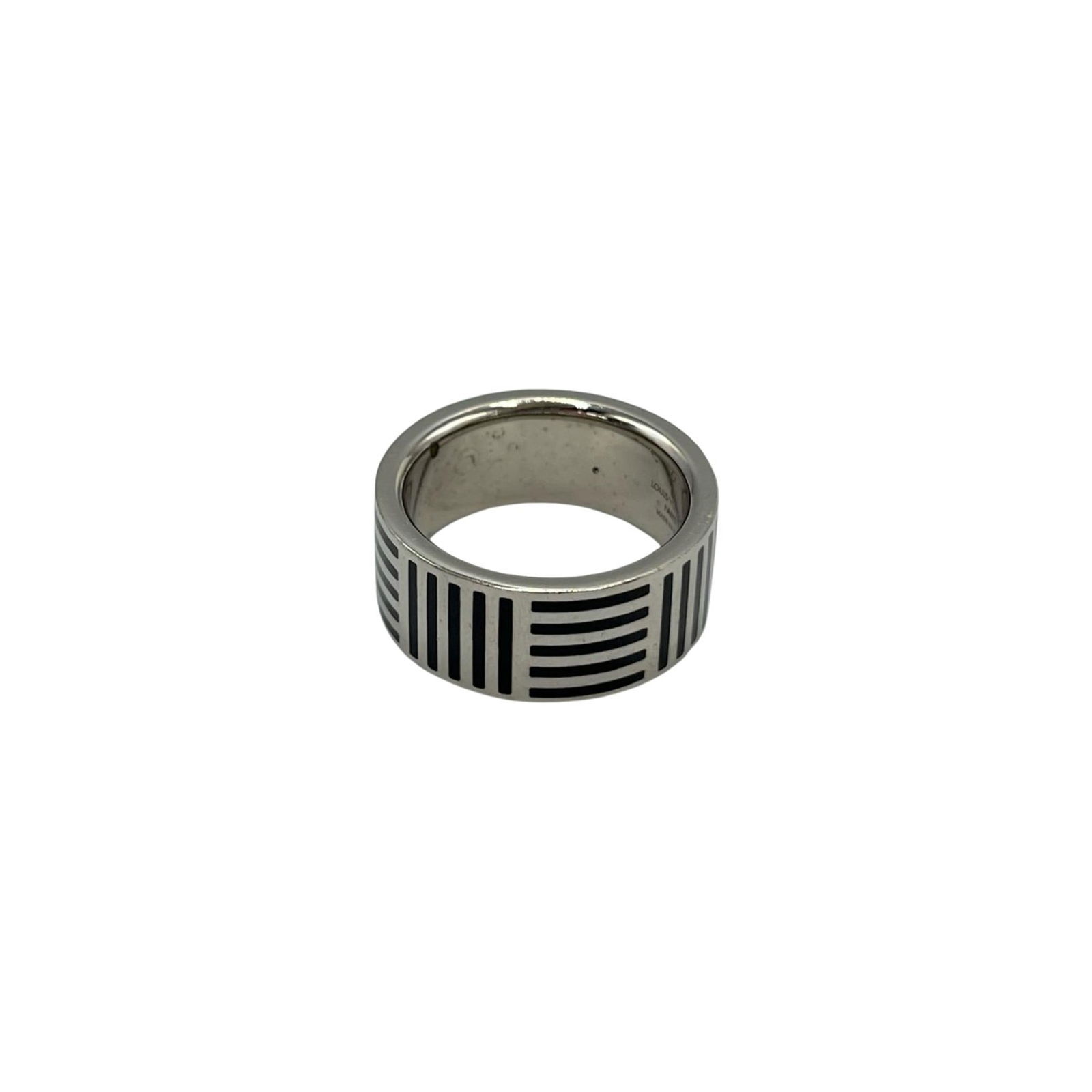 Ring Louis Vuitton Band: Ring Louis Vuitton Band This listing features Ring Louis Vuitton Band. Item specifics are provided below. Item Specifics: Brand: Louis Vuitton Type: Band Ring Gender: Men Color: Silver Us Size: 10