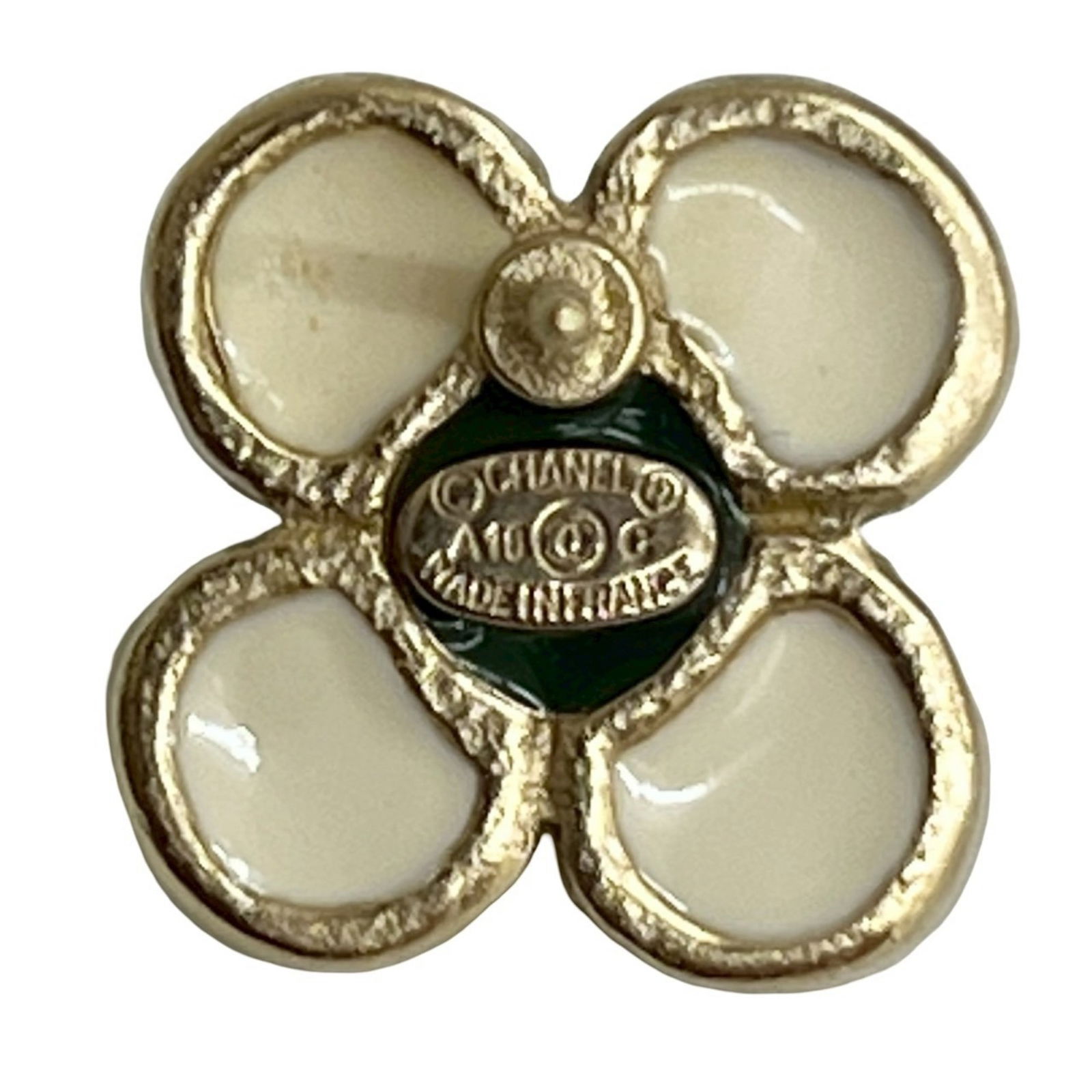 Plating Chanel Stud Earrings Gold - 2