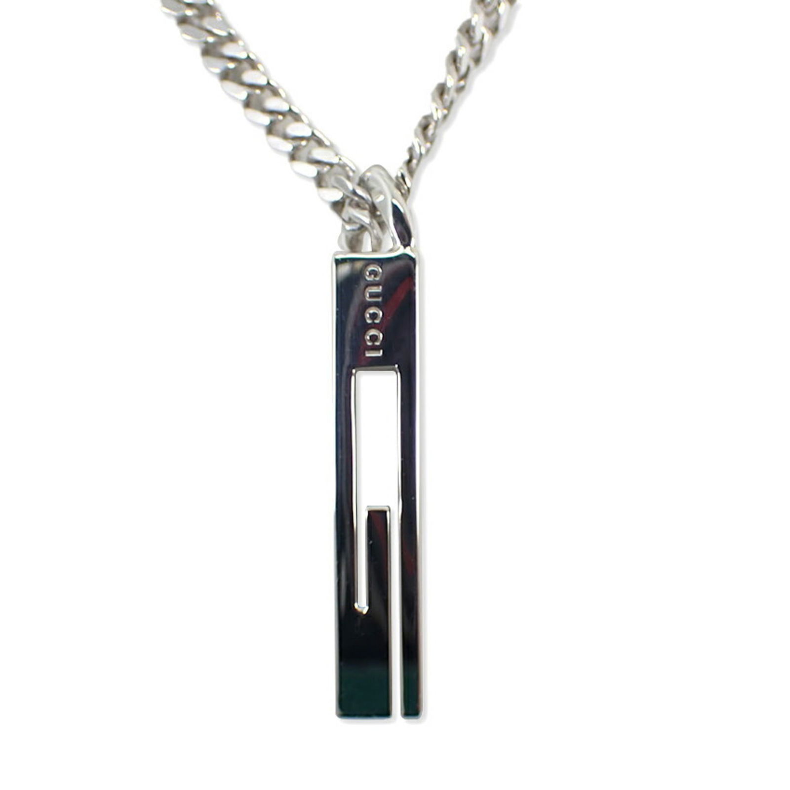 j89-9 GUCCI 925 G motif pendant kihei necklace (1 of 10)