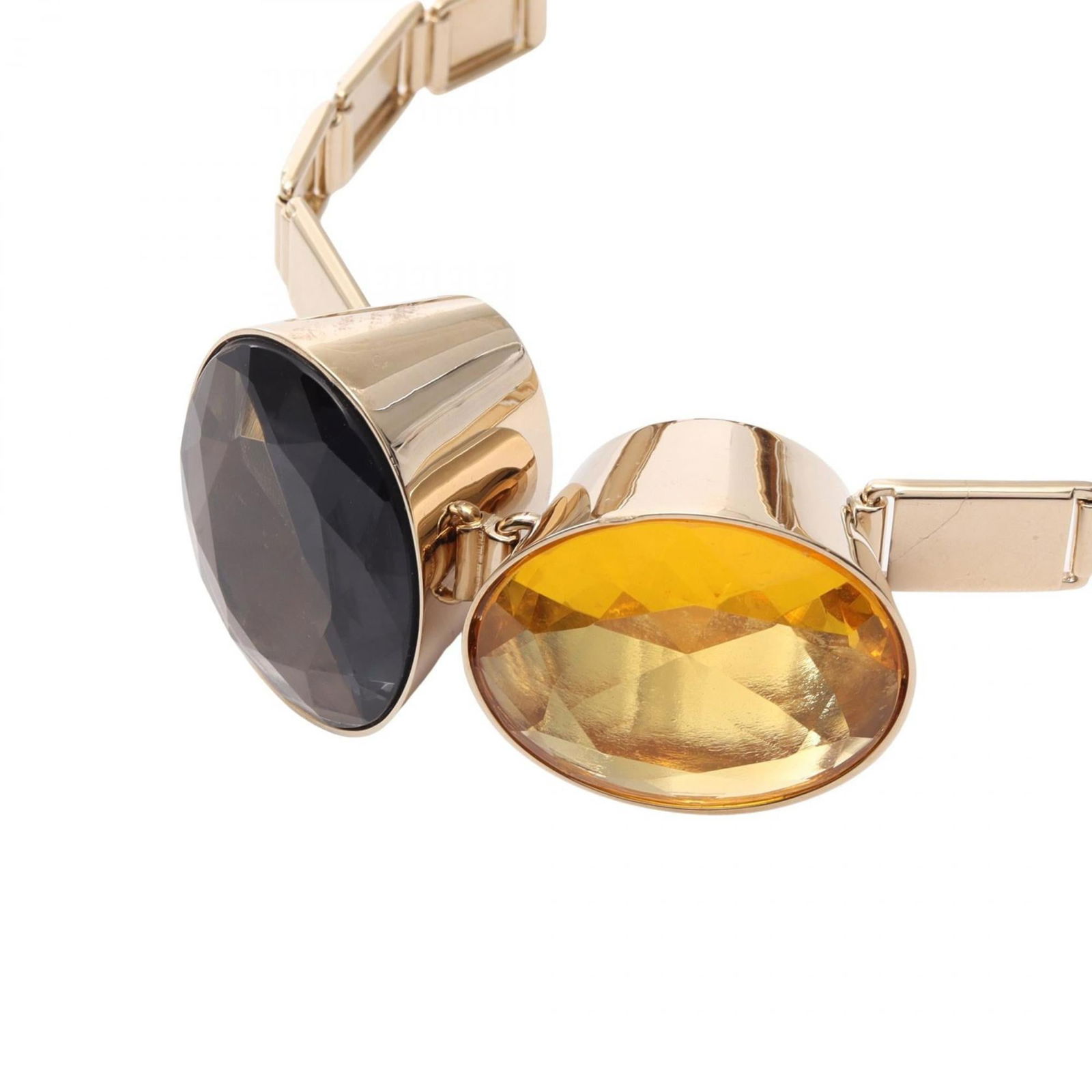 and clear. - Christian Dior choker accessory - GP (gold plated) with crystals - women's - available: and clear. - Christian Dior choker accessory - GP (gold plated) with crystals - women's - available in gold - yellow This listing features and clear. - Christian Dior choker accessory - GP (gold