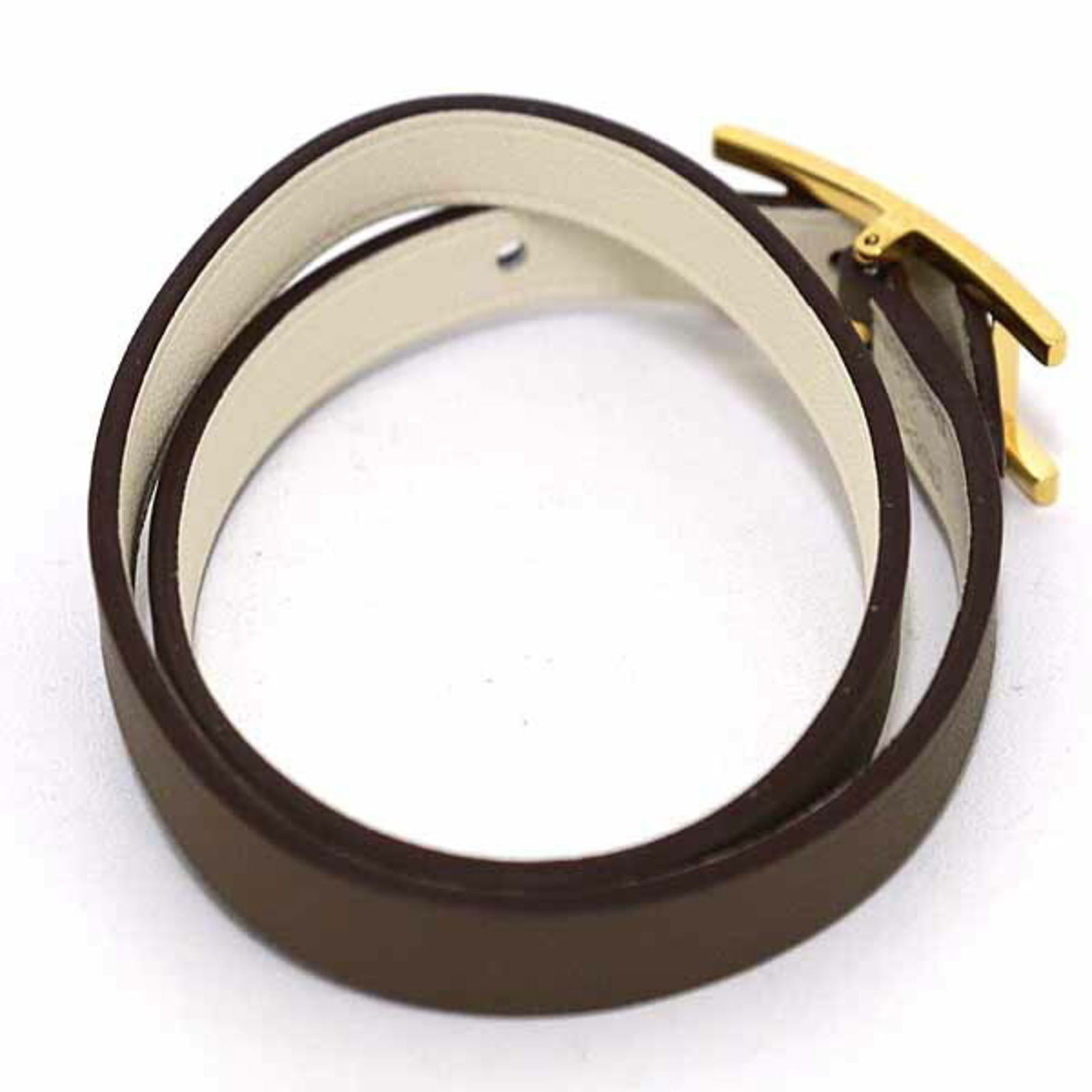 Leather Hermes Charm Bracelet Swift - 3