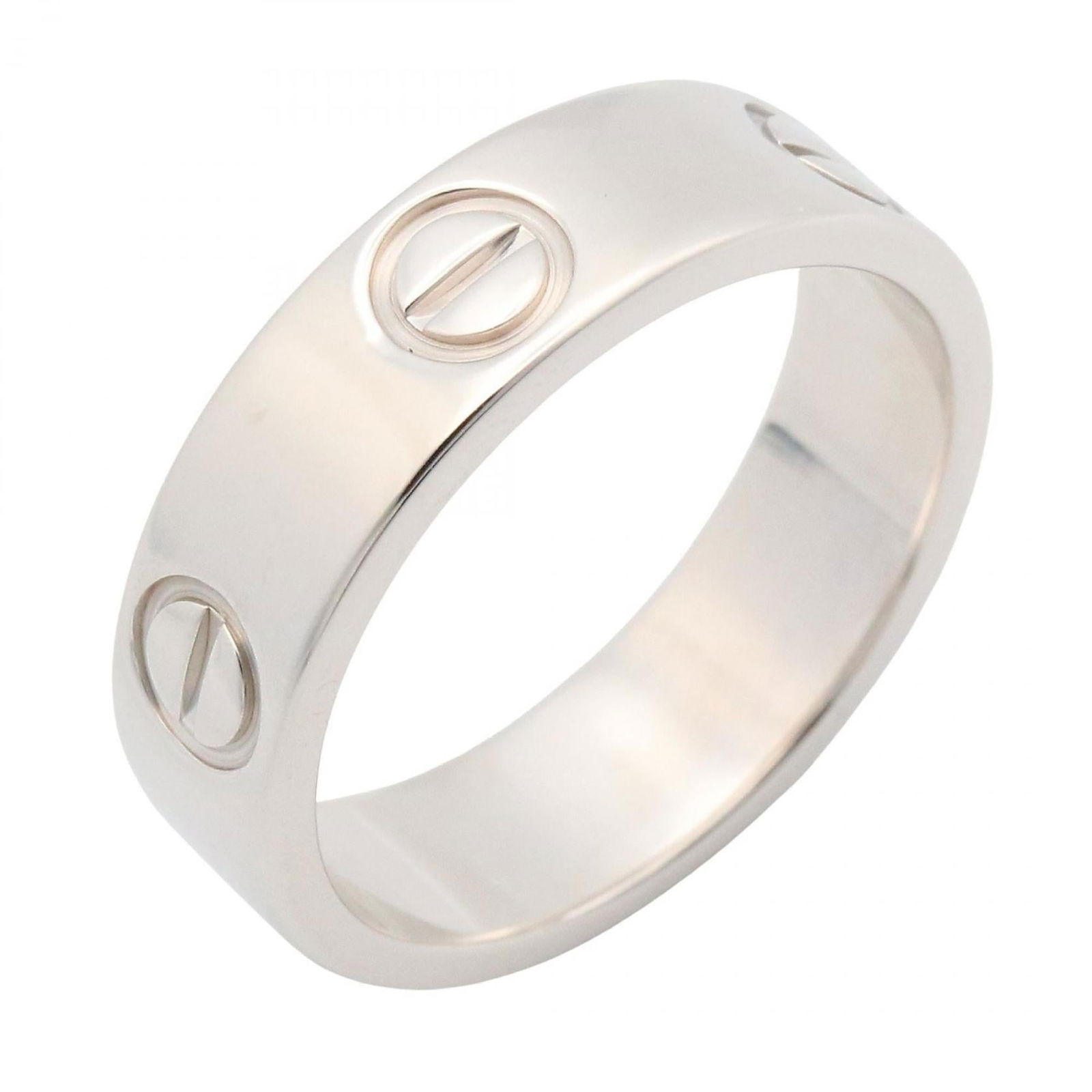 (18K) Cartier Band Ring White Gold: (18K) Cartier Band Ring White Gold This listing features (18K) Cartier Band Ring White Gold. Item specifics are provided below. Item Specifics: Brand: Cartier Type: Band Ring Gender: Women Color: