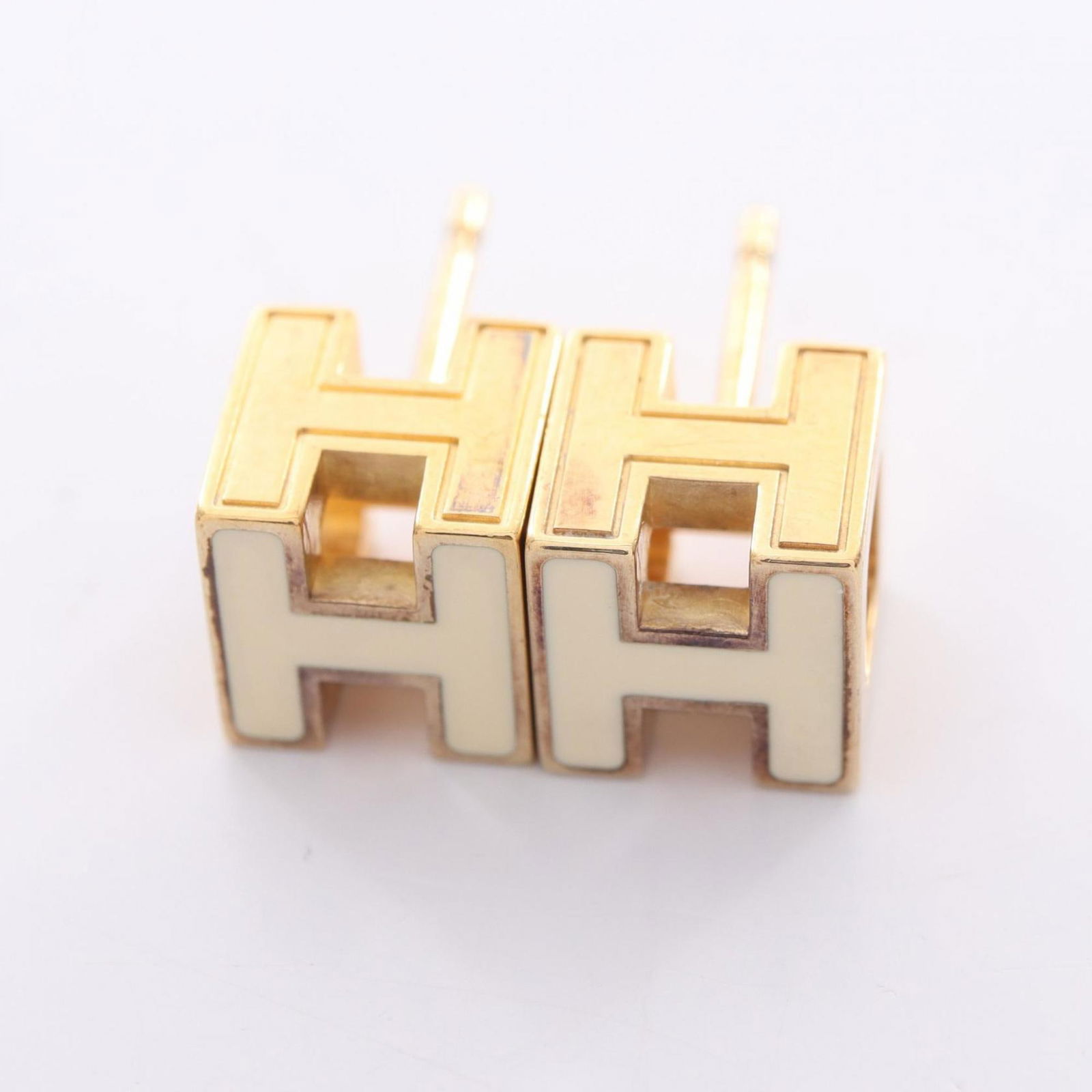 Plating Hermes Stud Earrings Gold - 5