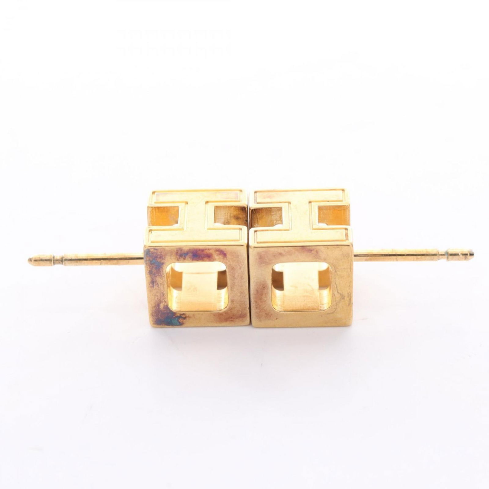 Plating Hermes Stud Earrings Gold - 6