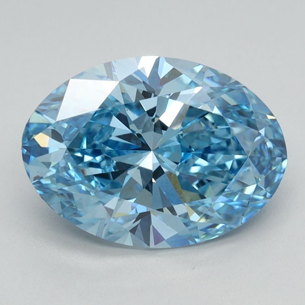 Loose Lab Diamond - IGI Oval 2.23ct Fancy Vivid Blue VVS2: Loose Lab Diamond - IGI Oval 2.23ct Fancy Vivid Blue VVS2 This listing features Loose Lab Diamond - IGI Oval 2.23ct Fancy Vivid Blue VVS2. Item specifics are provided below. Item Specifics: Source: