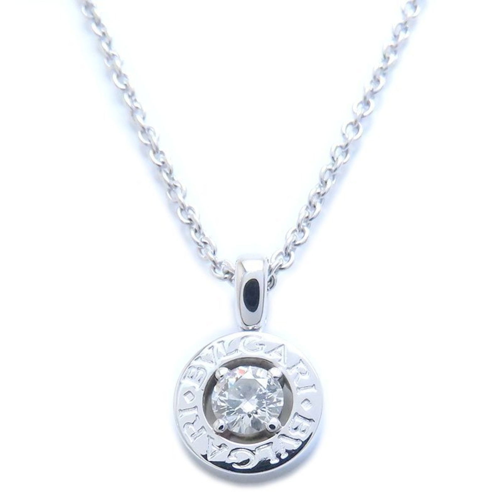 294361 BVLGARI Diamond Necklace in 18K White Gold for Women: 294361 BVLGARI Diamond Necklace in 18K White Gold for Women This listing features 294361 BVLGARI Diamond Necklace in 18K White Gold for Women. Item specifics are provided below. Item Specifics: