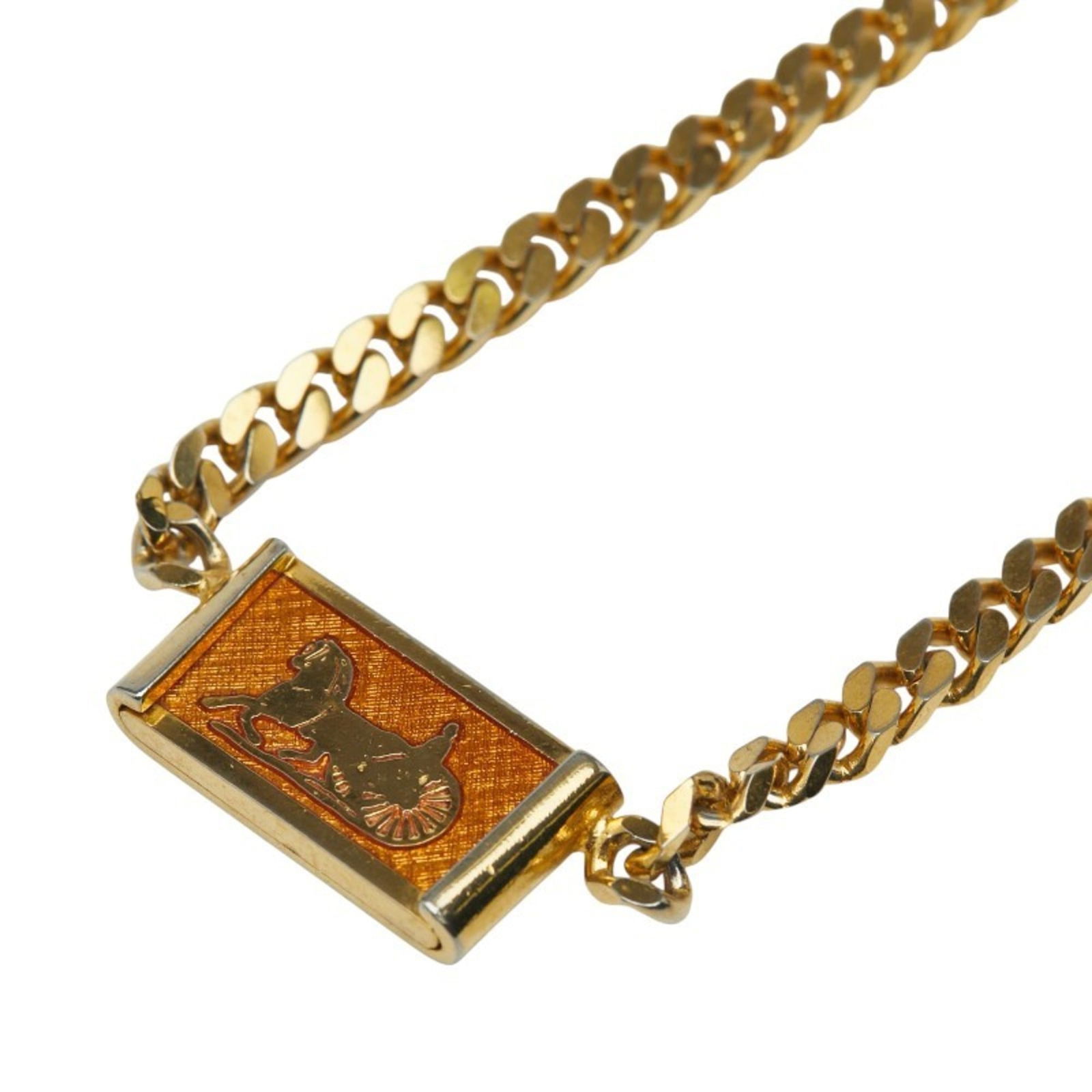 women's. - Celine logo carriage necklace - gold plated: women's. - Celine logo carriage necklace - gold plated This listing features women's. - Celine logo carriage necklace - gold plated. Item specifics are provided below. Item Specifics: Brand: Celine