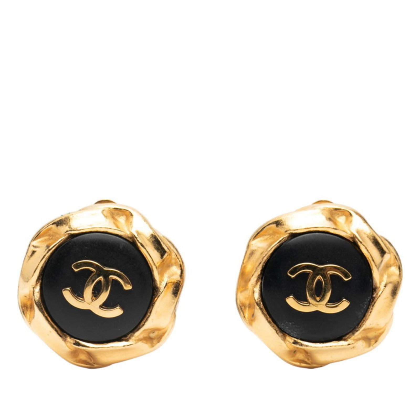 Earrings Chanel Clip: Earrings Chanel Clip This listing features Earrings Chanel Clip. Item specifics are provided below. Item Specifics: Brand: Chanel Type: Clip Earrings Gender: Women Color: Black, Gold Size (Hxwxd):