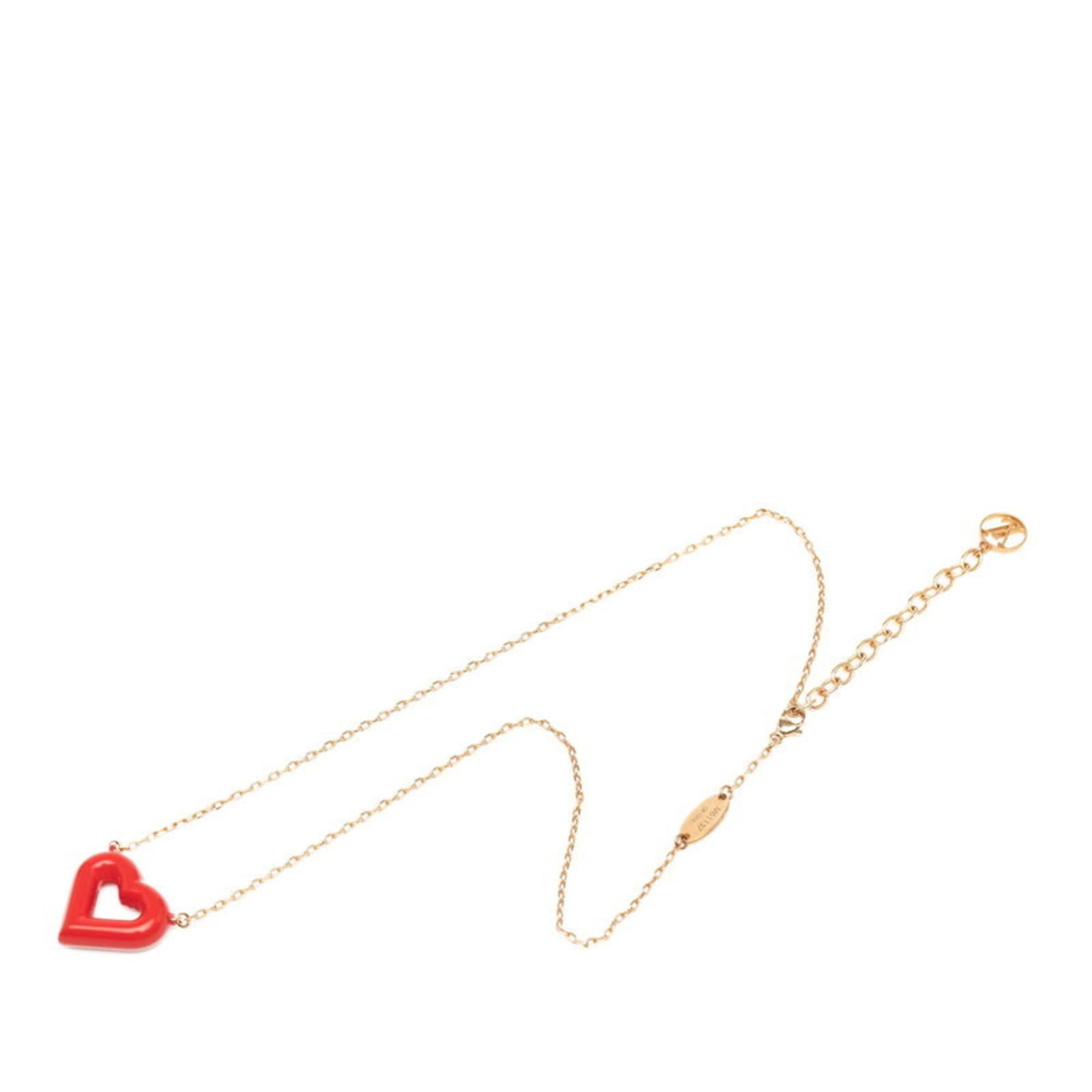 VUITTON Louis Vuitton LV&V Heart Pendant Necklace M61137 Gold Red Plated Women's LOUIS: VUITTON Louis Vuitton LV&V Heart Pendant Necklace M61137 Gold Red Plated Women's LOUIS This listing features VUITTON Louis Vuitton LV&V Heart Pendant Necklace M61137 Gold Red Plated Women's LOUIS.