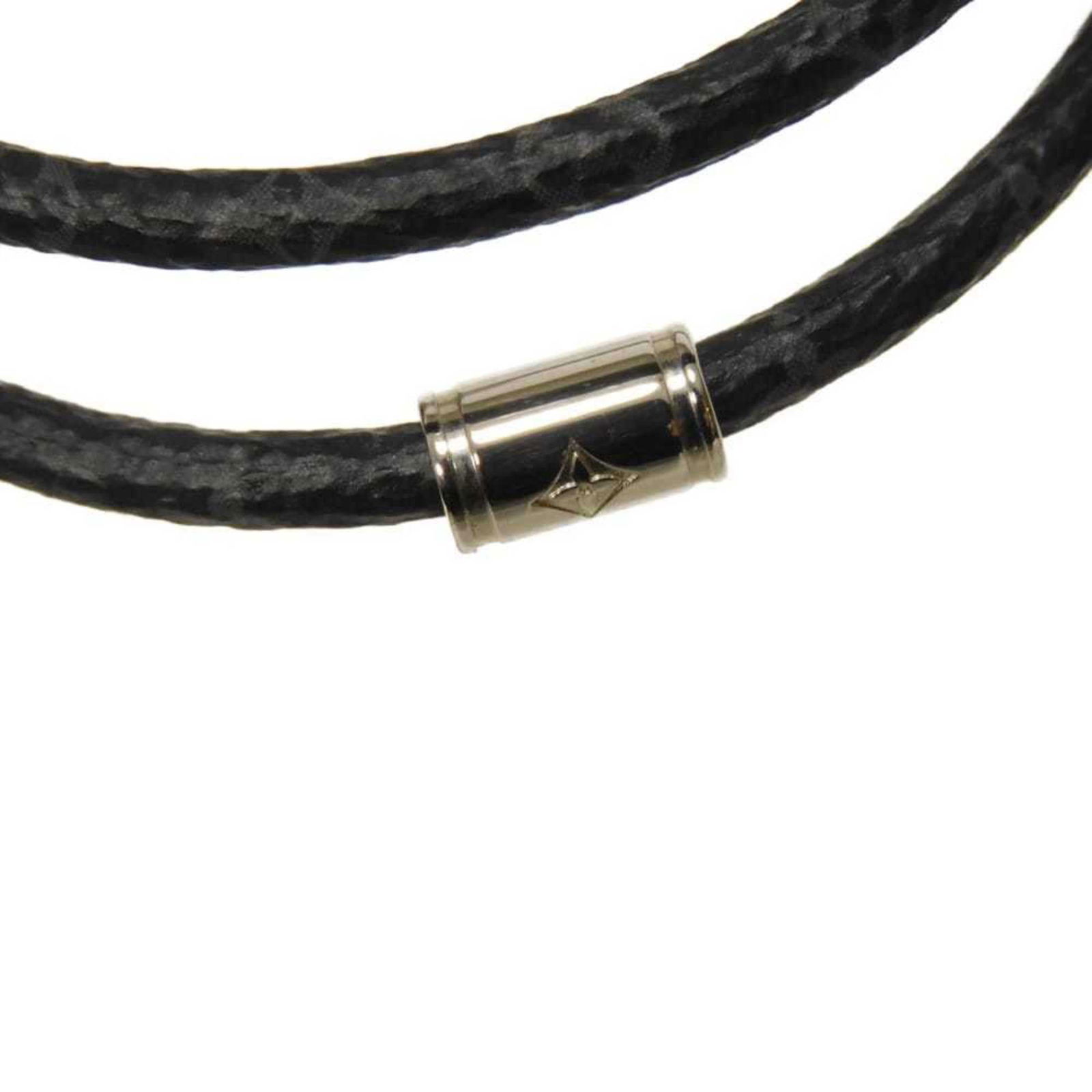 Ruthenium - Louis Vuitton Charm Bracelet Monogram Eclipse - 6