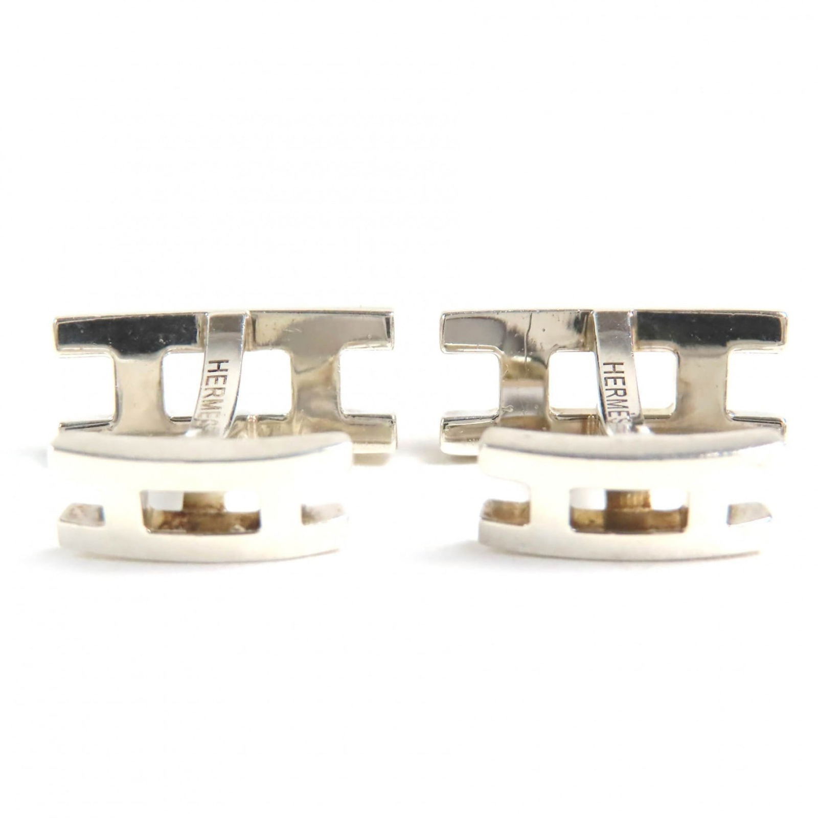 925 Hermes Stud/ Button Silver - 3