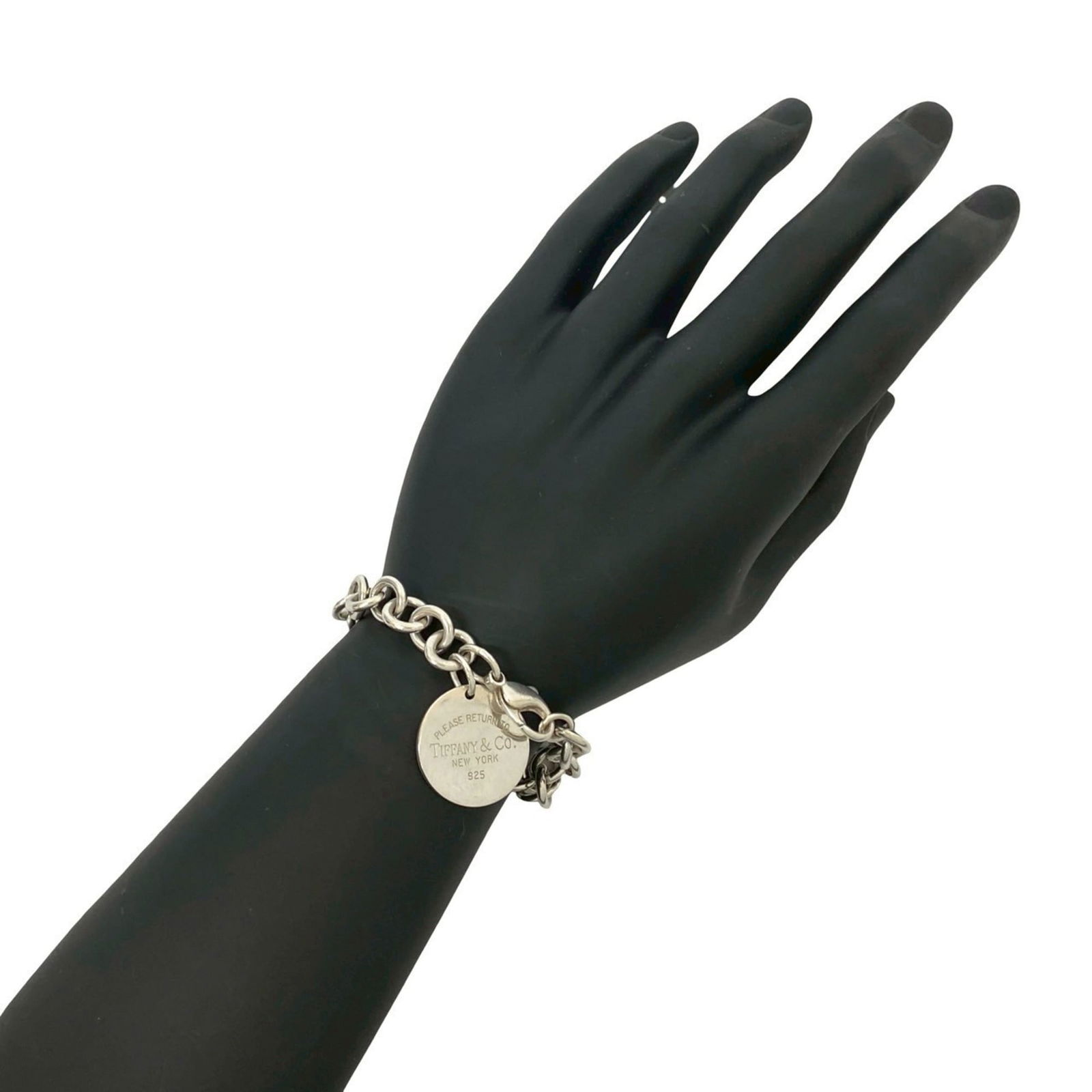 925 Tiffany Charm Bracelet Silver: 925 Tiffany Charm Bracelet Silver This listing features 925 Tiffany Charm Bracelet Silver. Item specifics are provided below. Item Specifics: Brand: Tiffany Type: Charm Bracelet Gender: Women Material