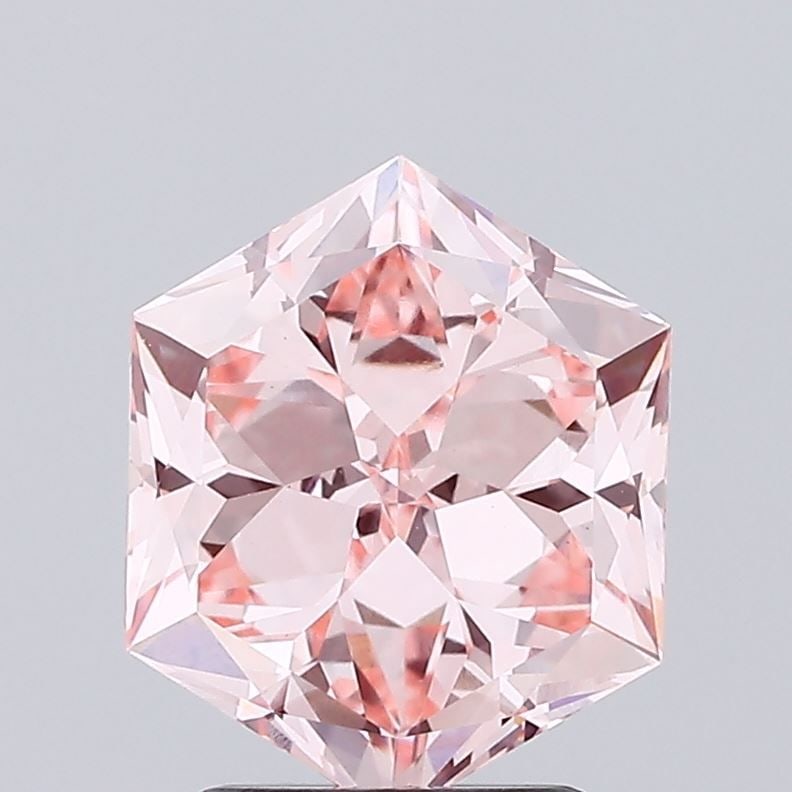 Loose Lab Diamond - IGI Octagonal 2.54ct Fancy Intense Pink VVS2 (1 of 1)