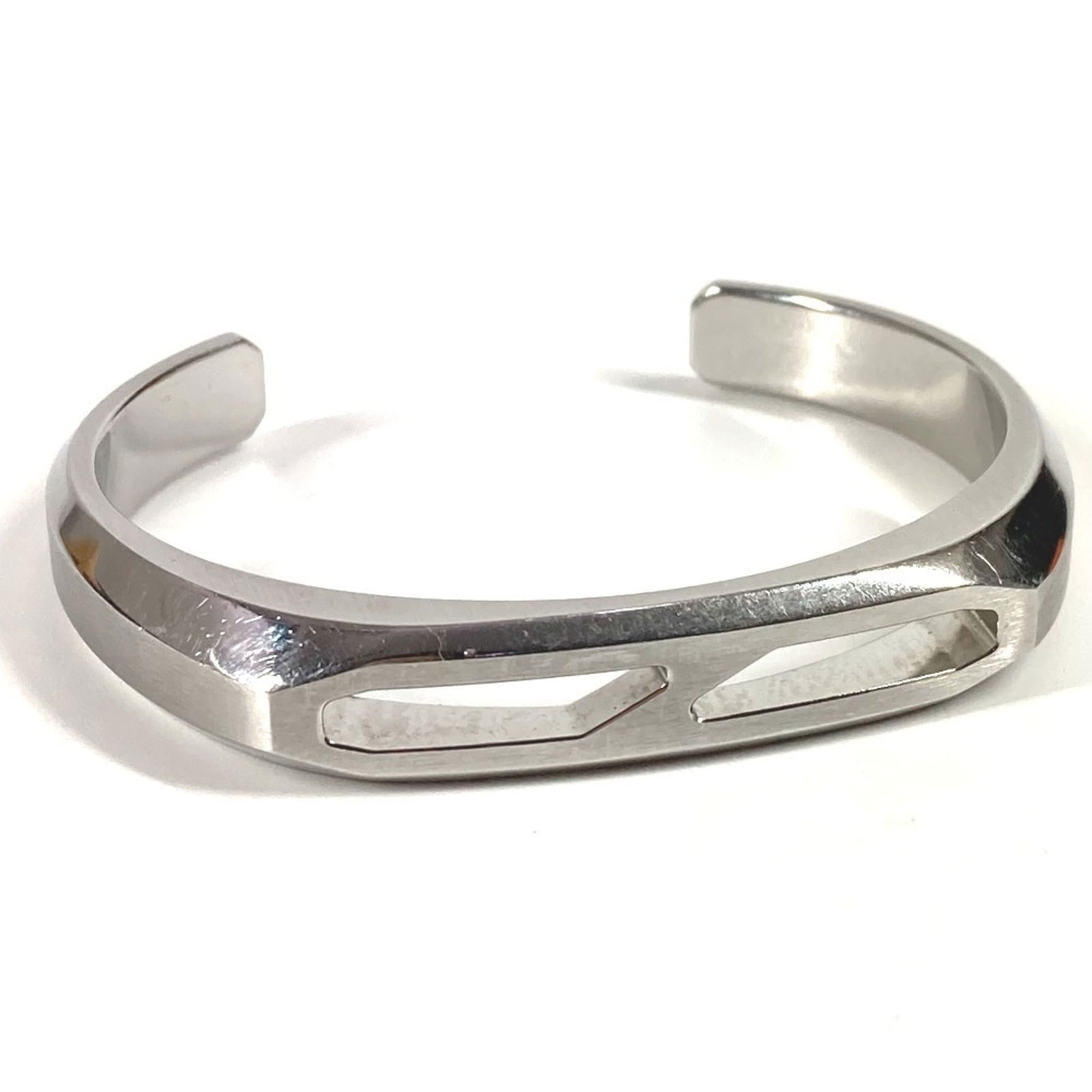 Steel Hermes Cuff Bracelet Stainless (1 of 10)