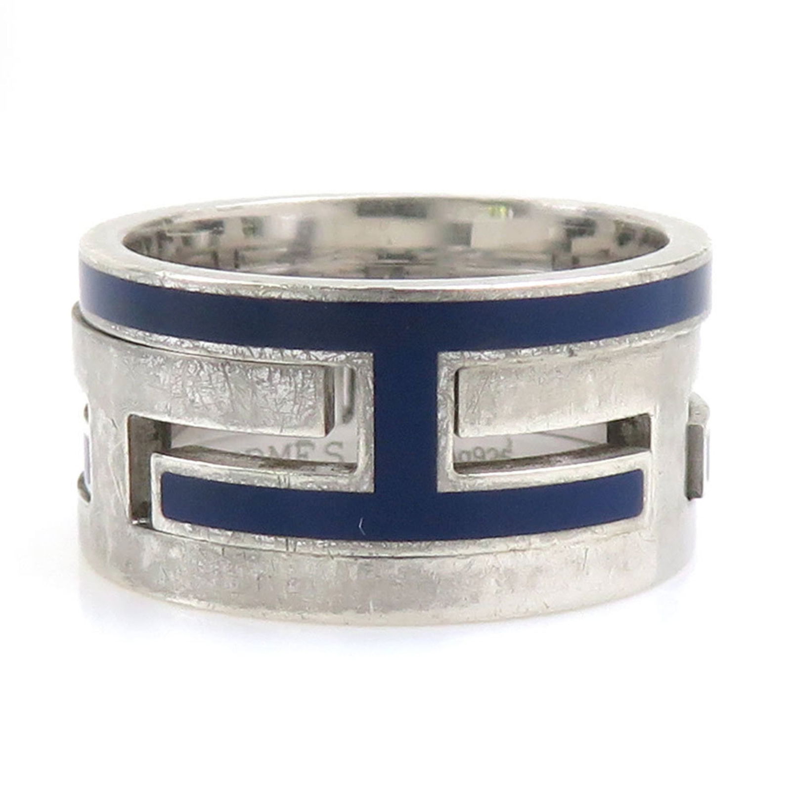 Silver 925 - Hermes Band Ring Enamel: Silver 925 - Hermes Band Ring Enamel This listing features Silver 925 - Hermes Band Ring Enamel. Item specifics are provided below. Item Specifics: Brand: Hermes Type: Band Ring Gender: Women Color: B