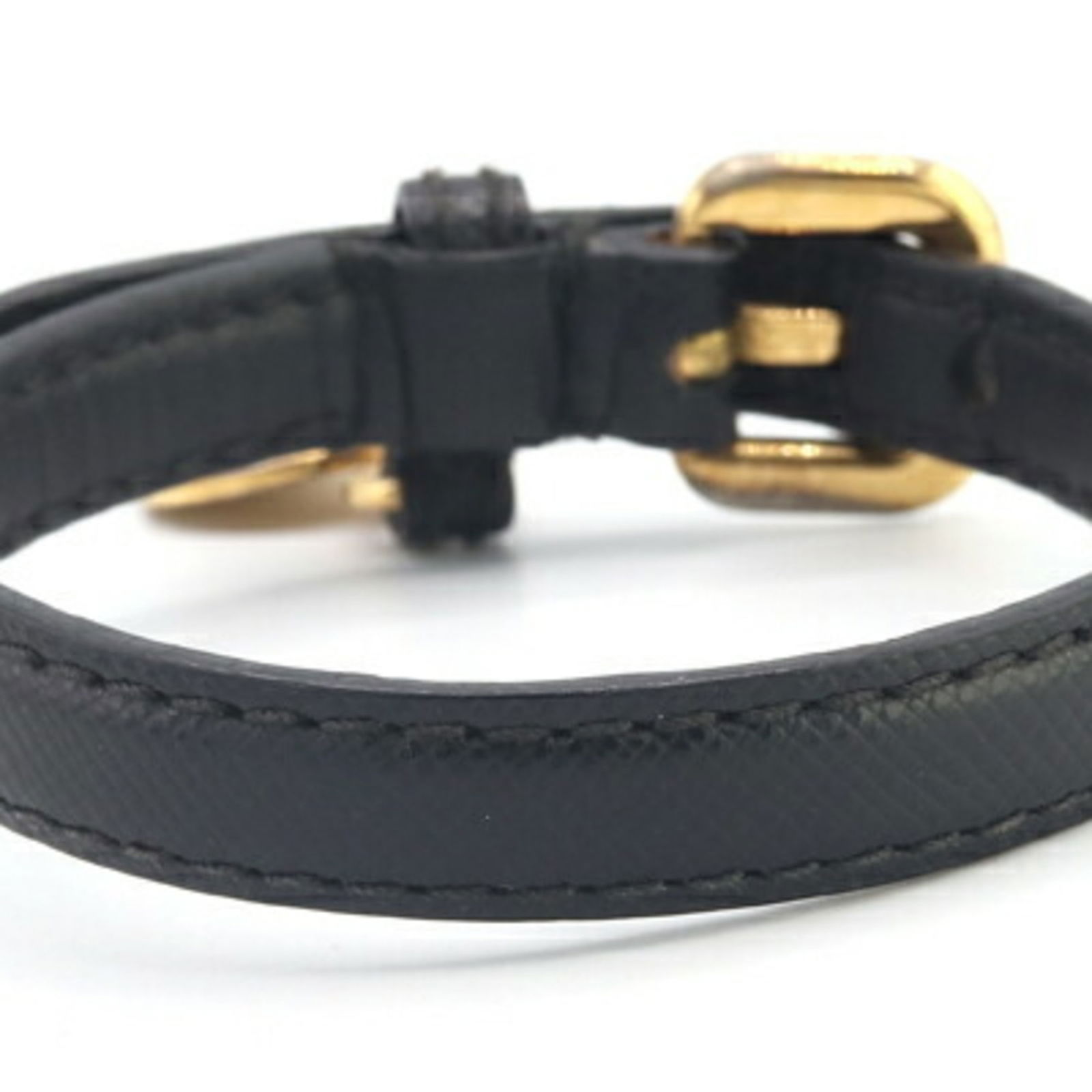 Leather Prada Charm Bracelet - 2