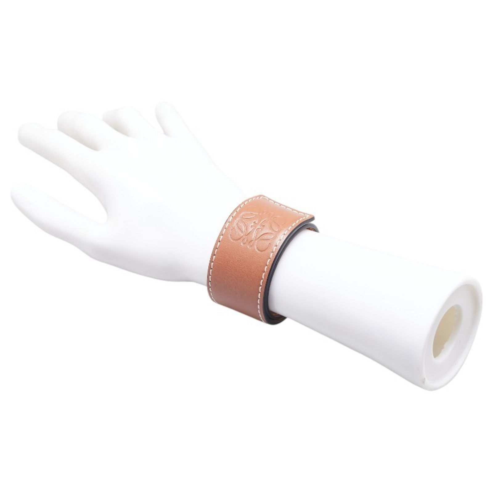 Leather Loewe Charm Bracelet - 8