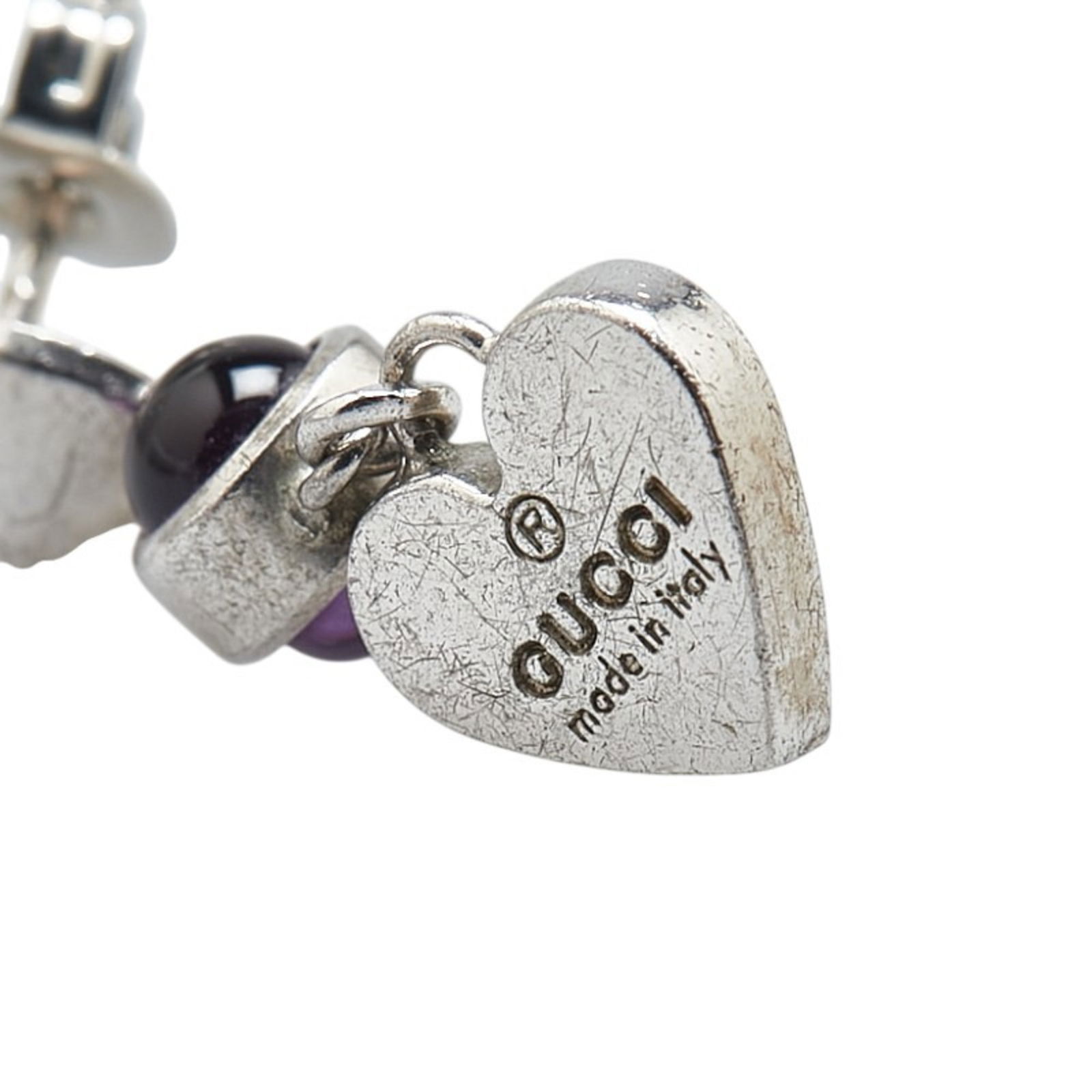 925 Gucci Stud Earrings Silver - 4