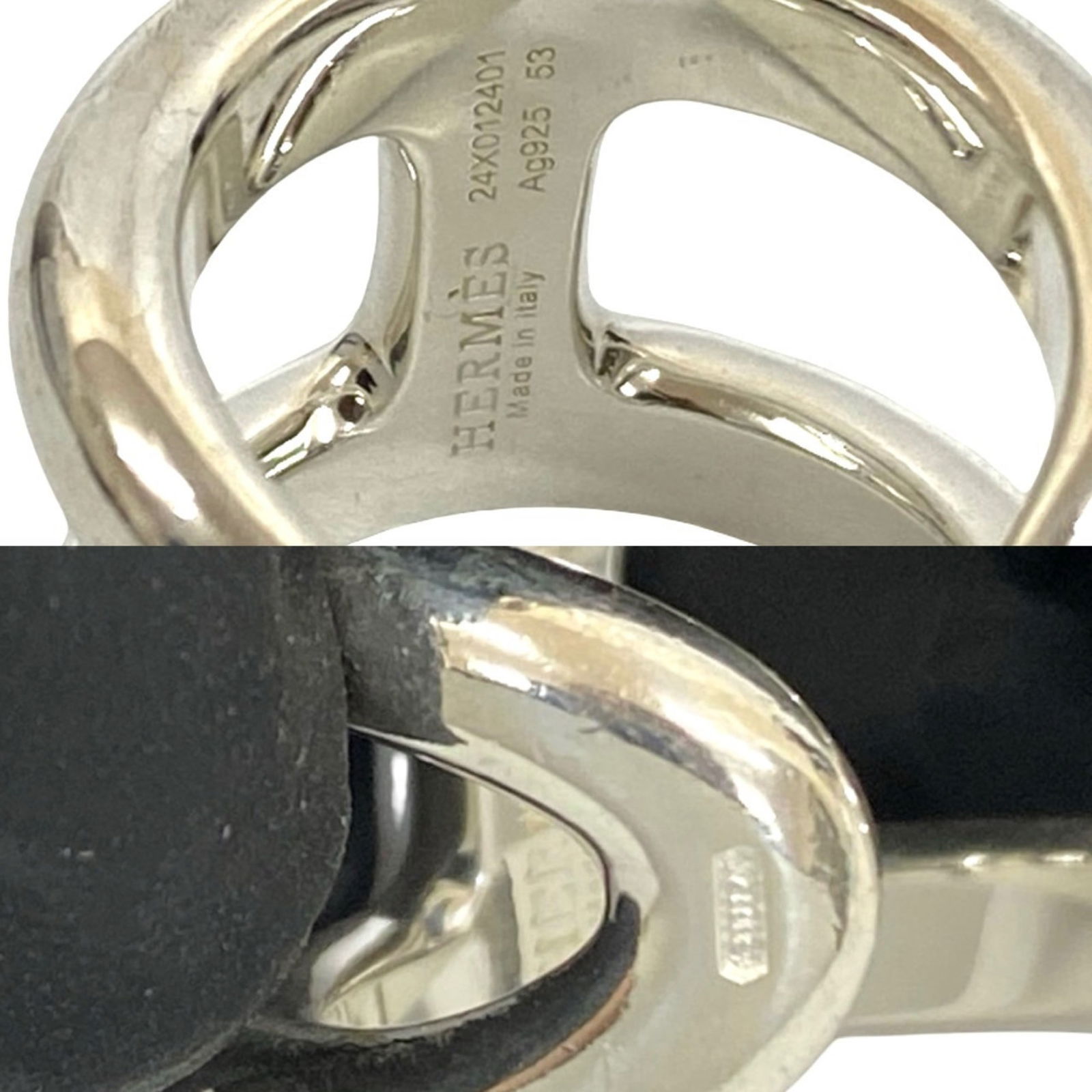 925 Hermes Band Ring Silver - 2