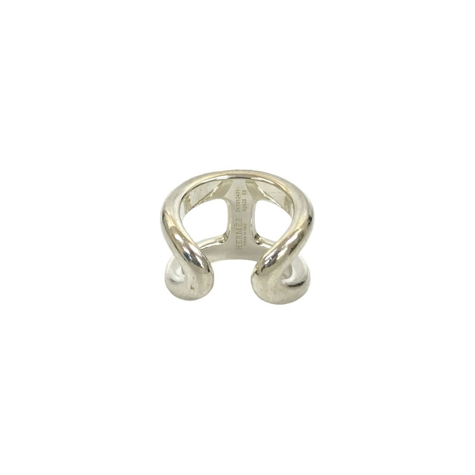925 Hermes Band Ring Silver - 6