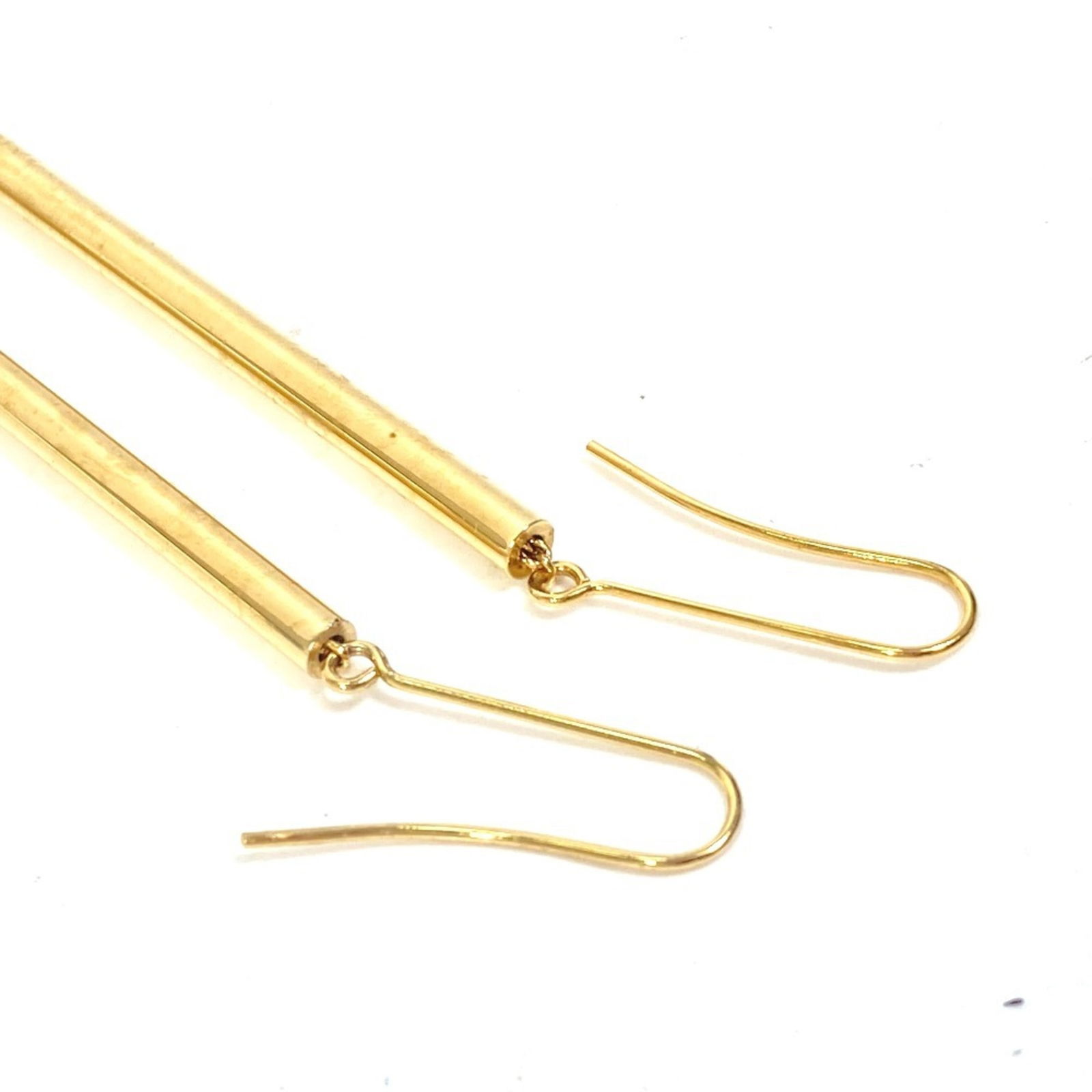 Plating Loewe Drop Earrings Gold - 2