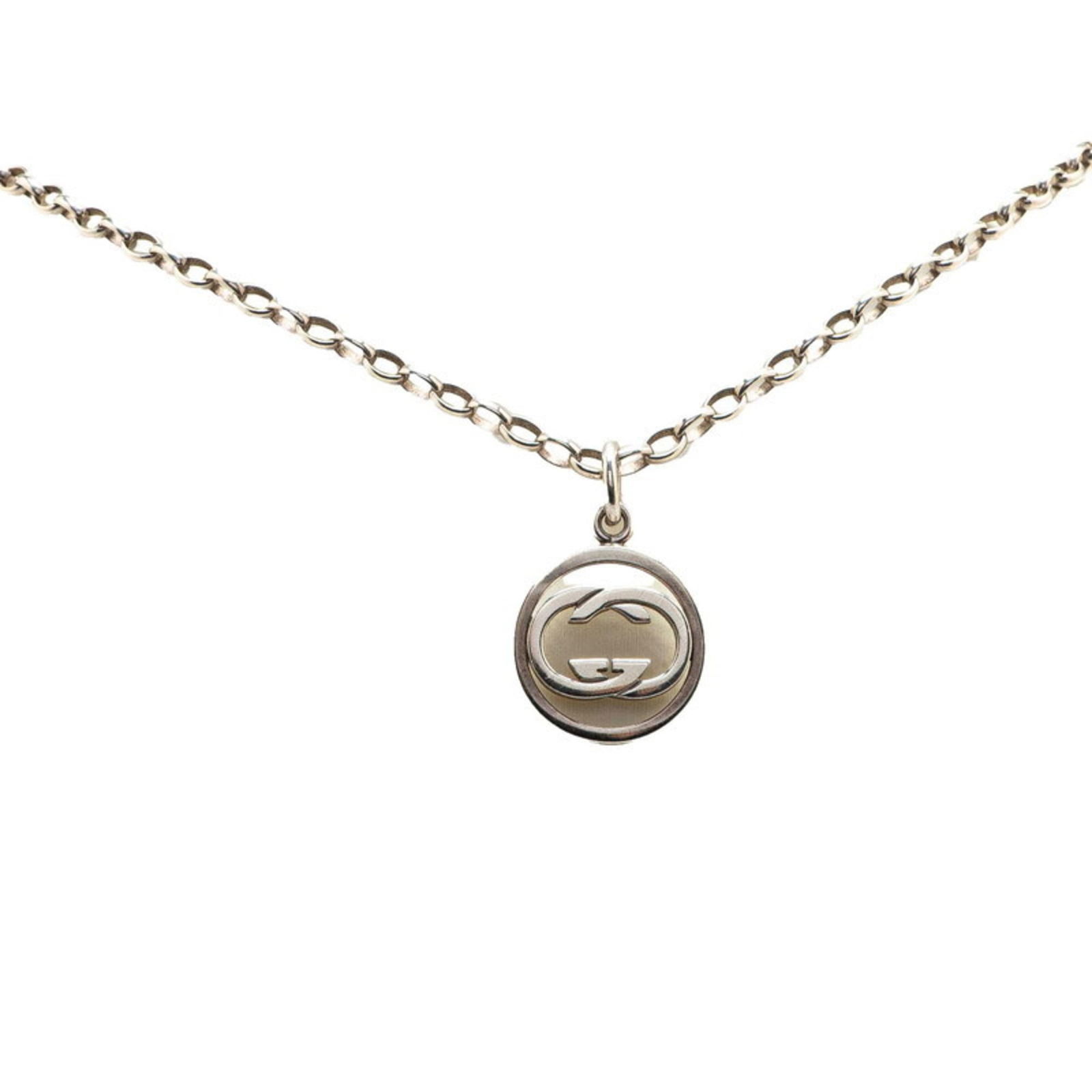 Women Gucci Interlocking G Necklace in SV925 Silver for: Women Gucci Interlocking G Necklace in SV925 Silver for This listing features Women Gucci Interlocking G Necklace in SV925 Silver for. Item specifics are provided below. Item Specifics: Brand: Gucci N