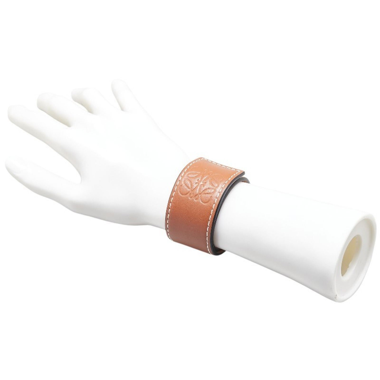 Leather Loewe Charm Bracelet - 7