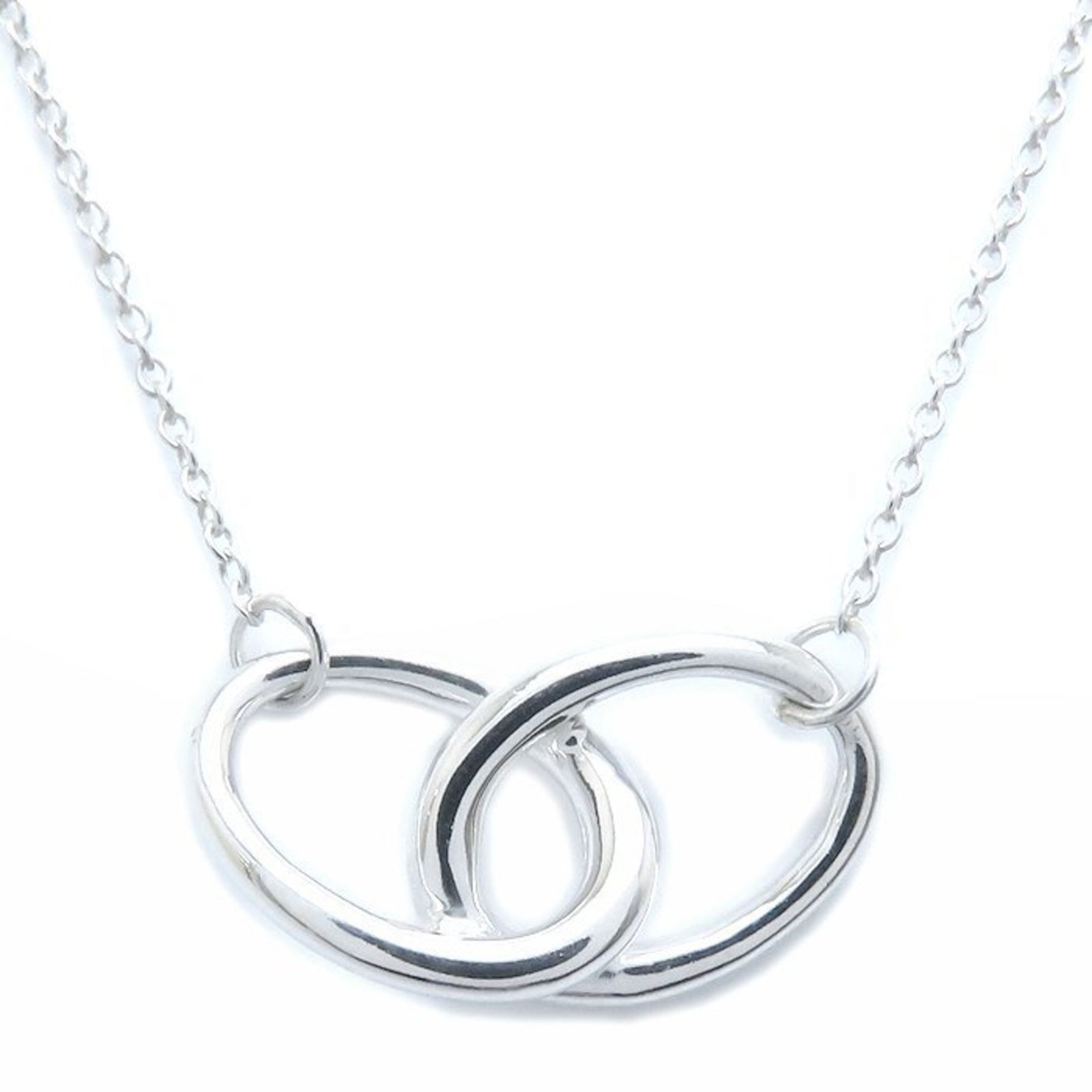 294343 - TIFFANY & Co. Elsa Peretti Double Loop Necklace in Sterling Silver - Women's: 294343 - TIFFANY & Co. Elsa Peretti Double Loop Necklace in Sterling Silver - Women's This listing features 294343 - TIFFANY & Co. Elsa Peretti Double Loop Necklace in Sterling Silver - Women's. Item